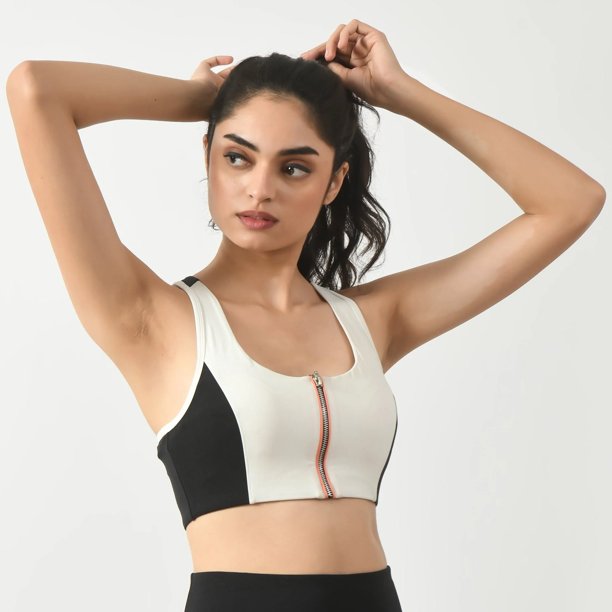 NotchFlex Midnight Snow Sports Bra - Image 3