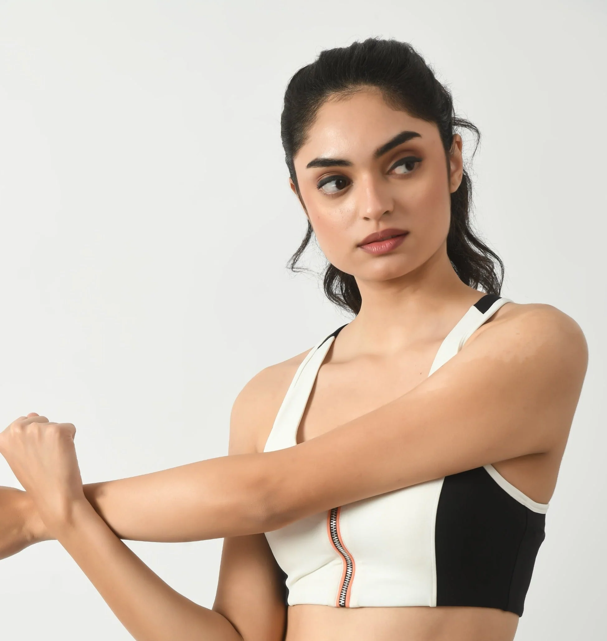 NotchFlex Midnight Snow Sports Bra - Image 4
