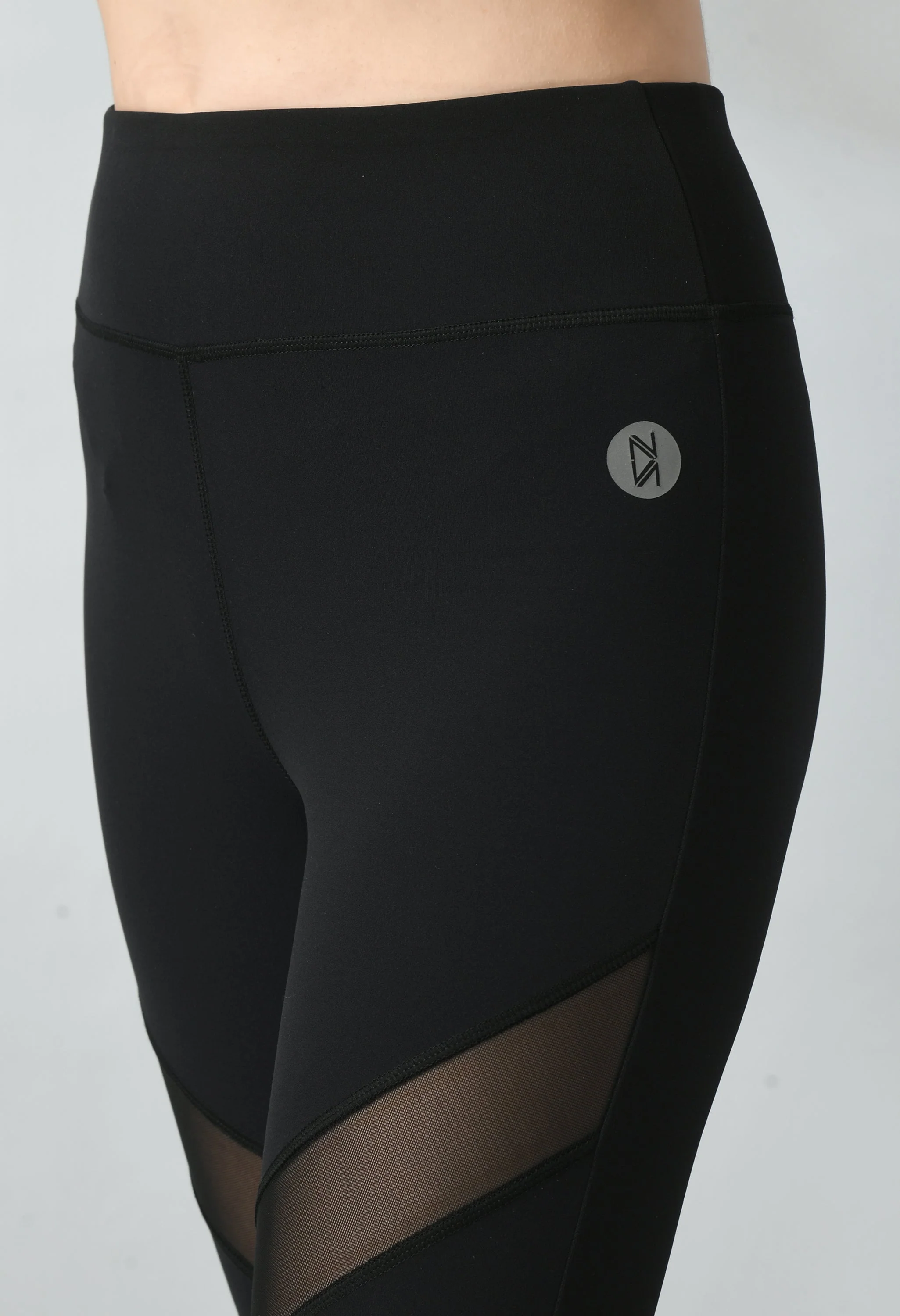NotchFlex PowerPuff High Waist Leggings - Black - Image 5