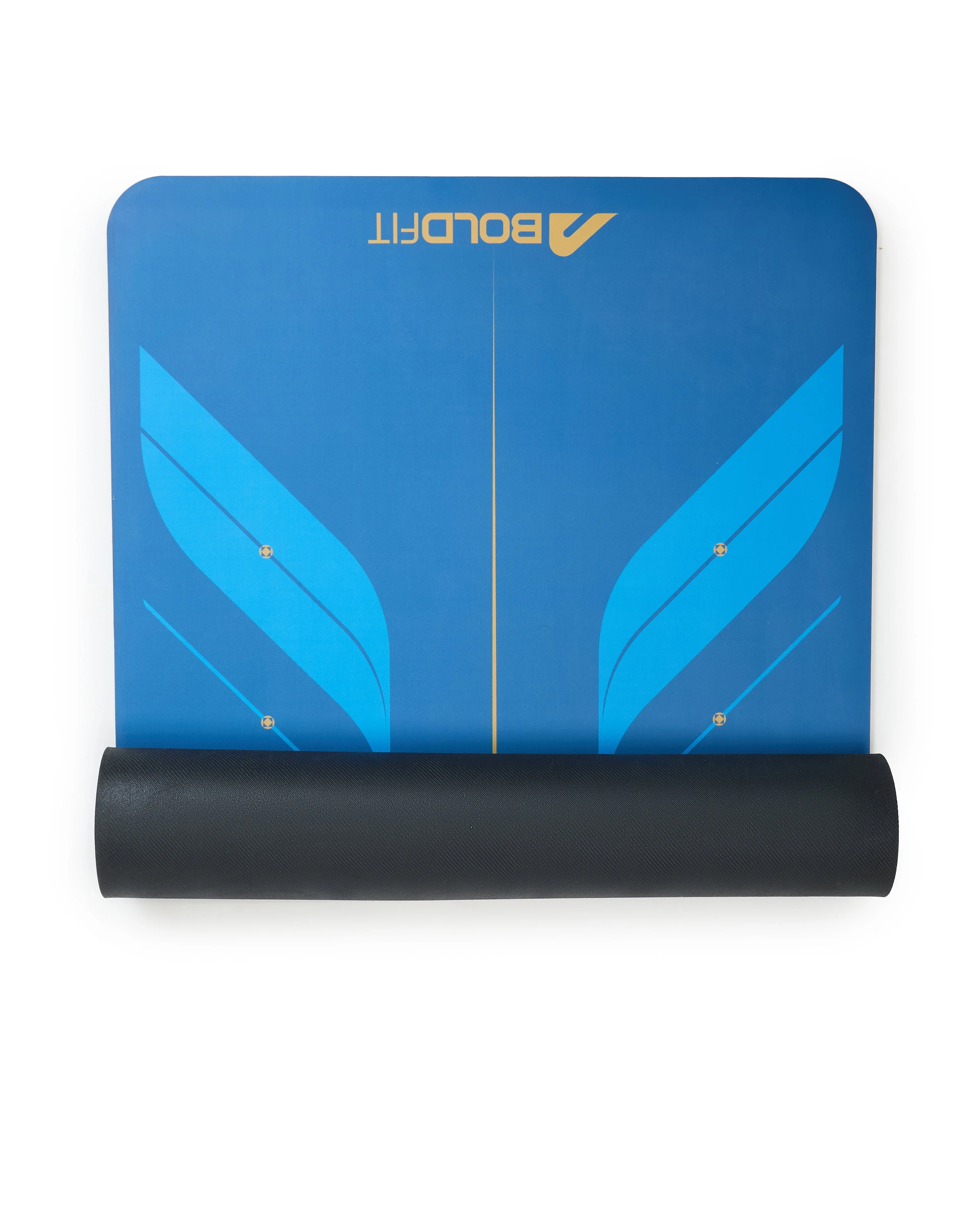 Official MI 5mm Yoga Mat - Blue - Image 11