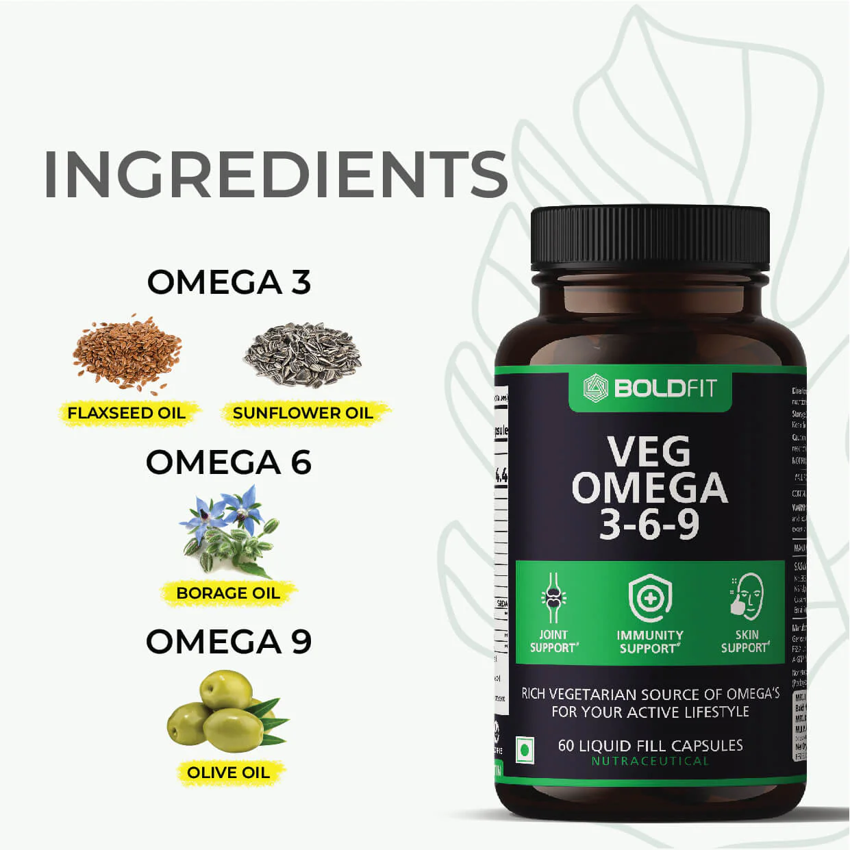 Omega 3-6-9 Vegetarian Supplement - Image 6