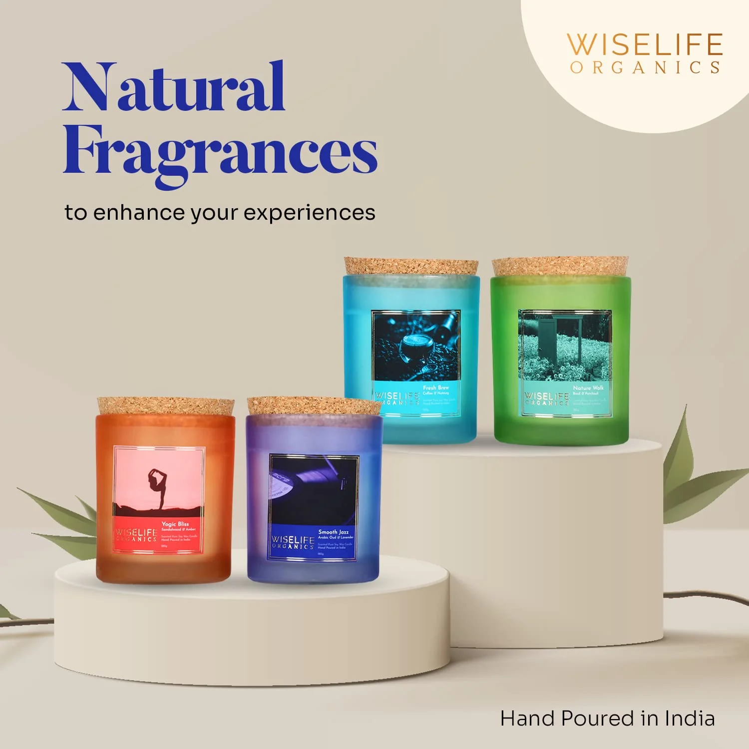 Organic Scented Candle- 180g - Image 10