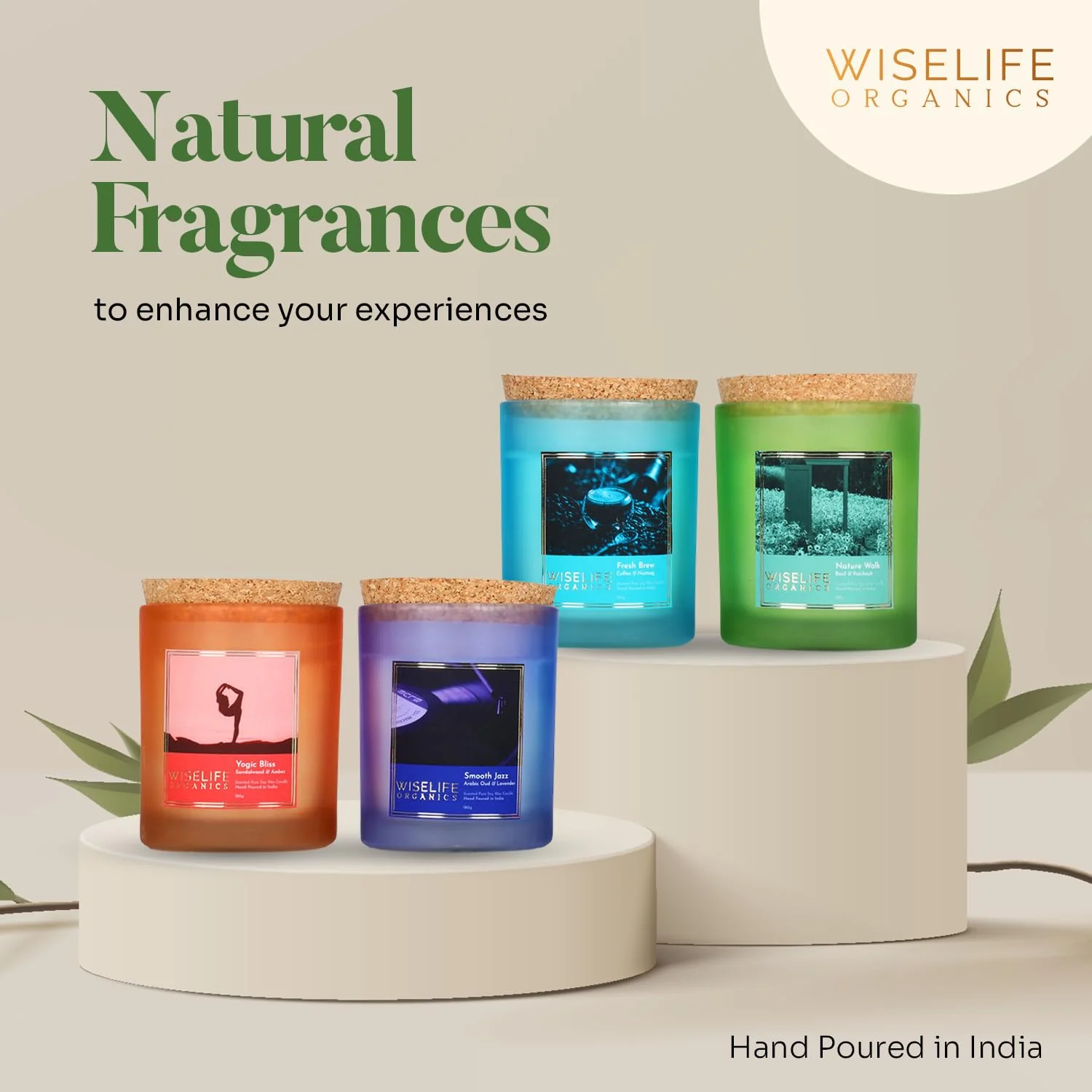 Organic Scented Candle- 180g - Image 24