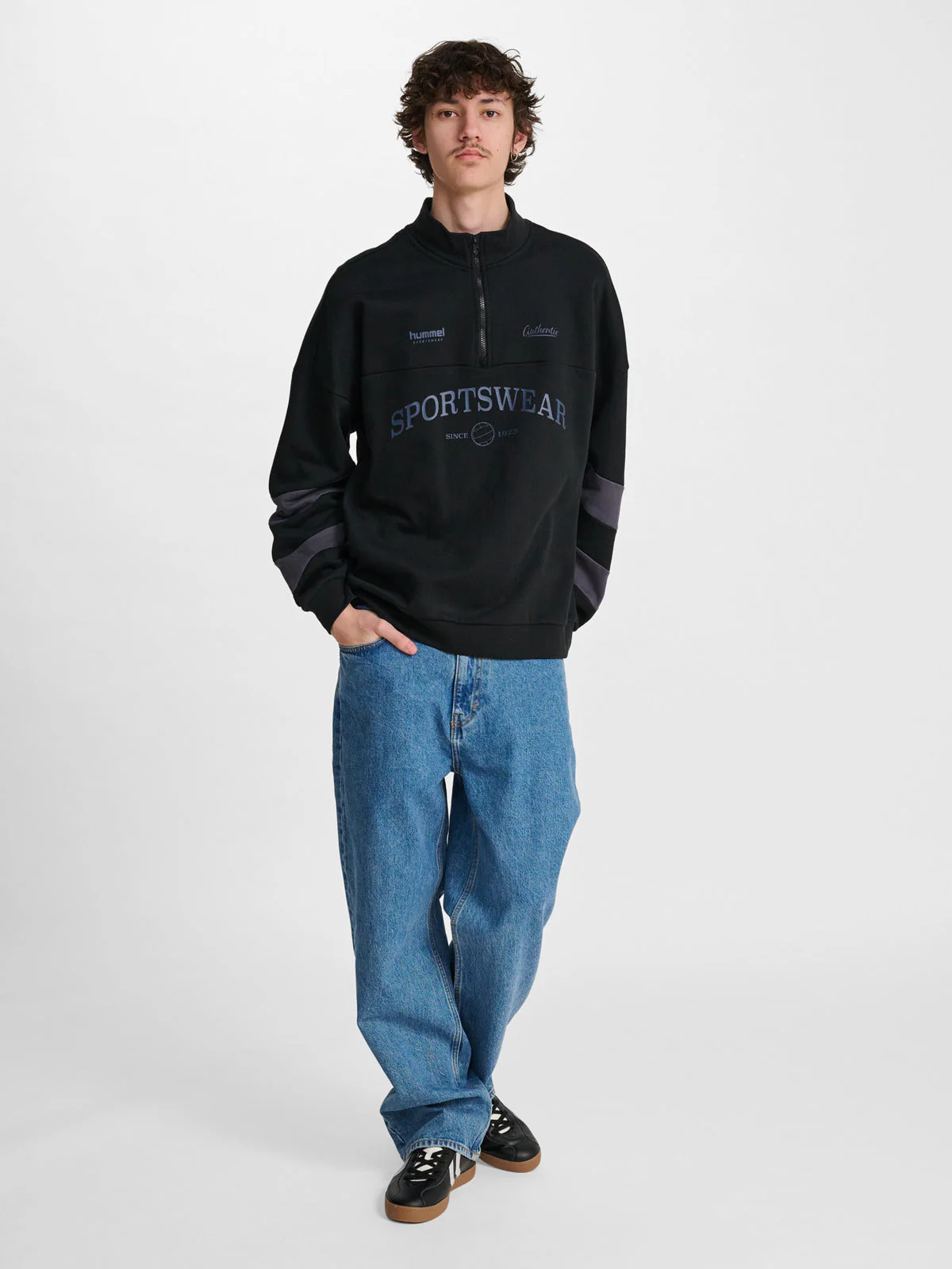 OVERSIZED HALFZIP SW - Image 2