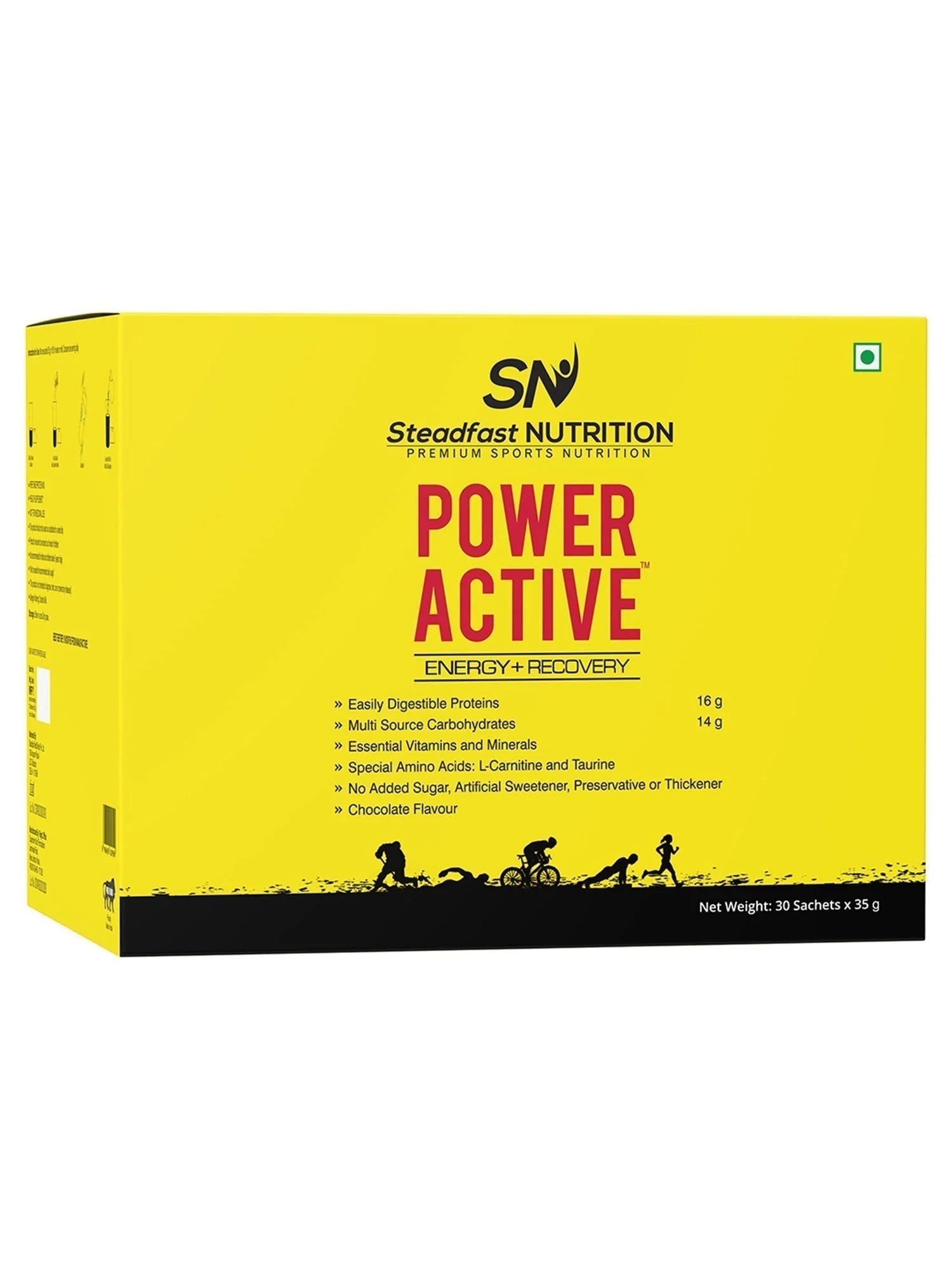 Power Active Energy Recovery Nutritional Deficiencies Chocolate 30 Sachets 1050g - Image 4