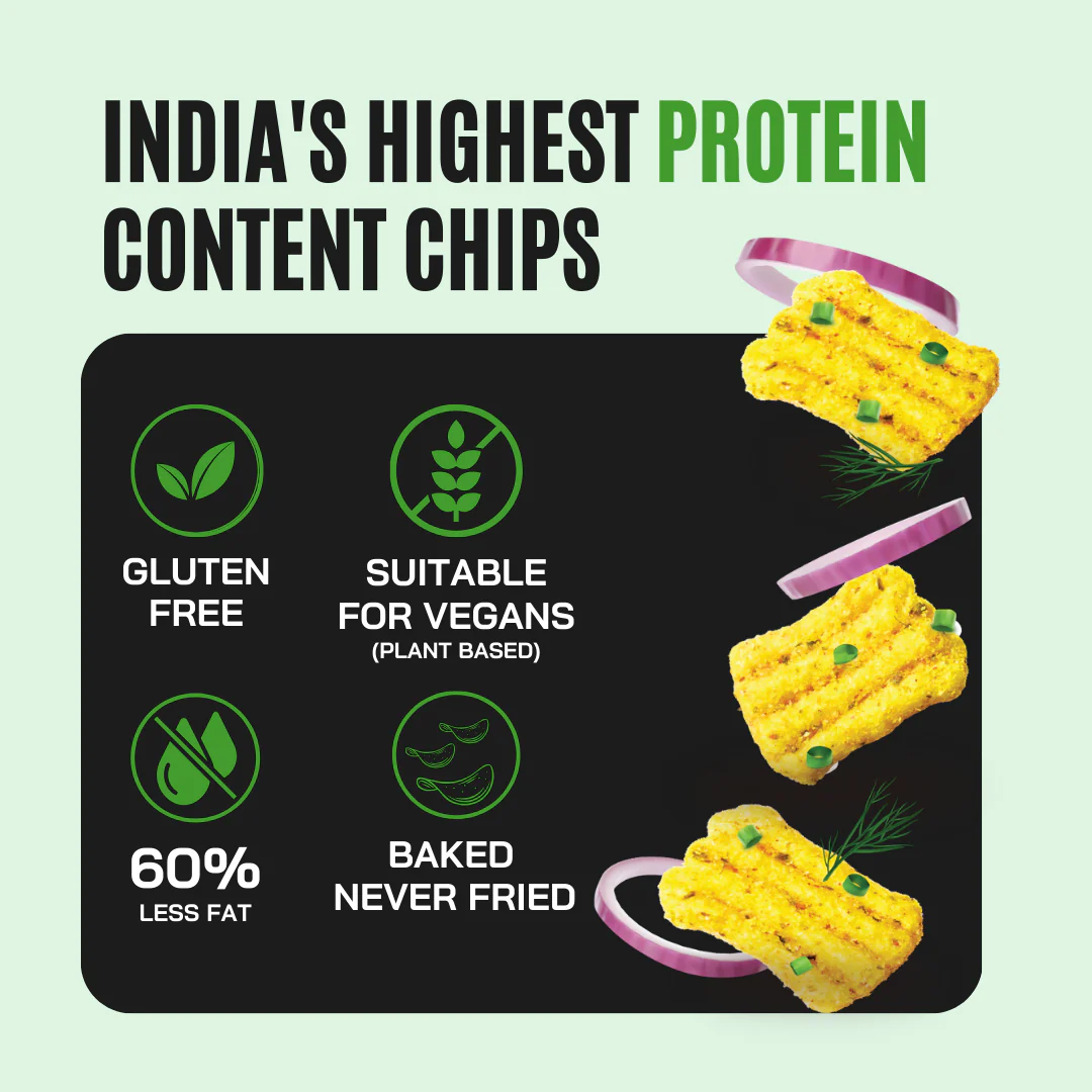 Protein Chips Cream & Onion | As Seen on Shark Tank (Pack of 2) - Image 3