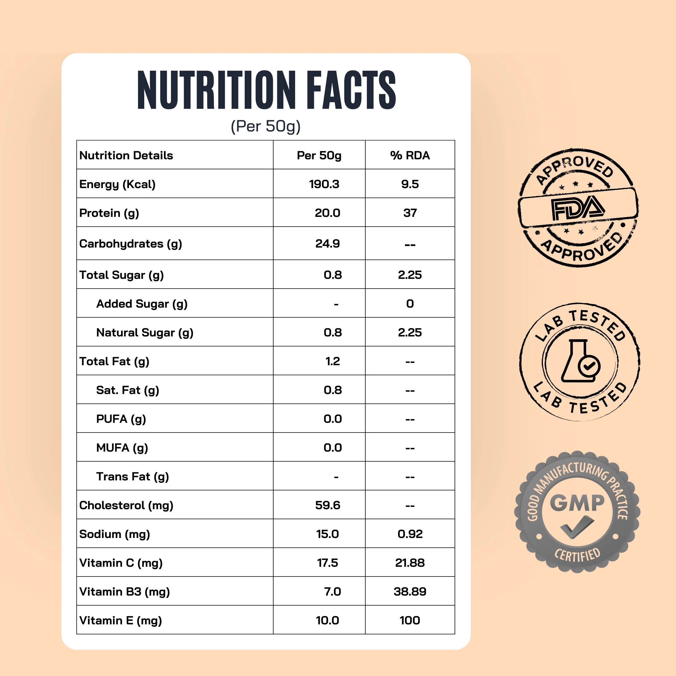 Protein Sachet - Malai Kulfi (Pack of 1) - Image 5