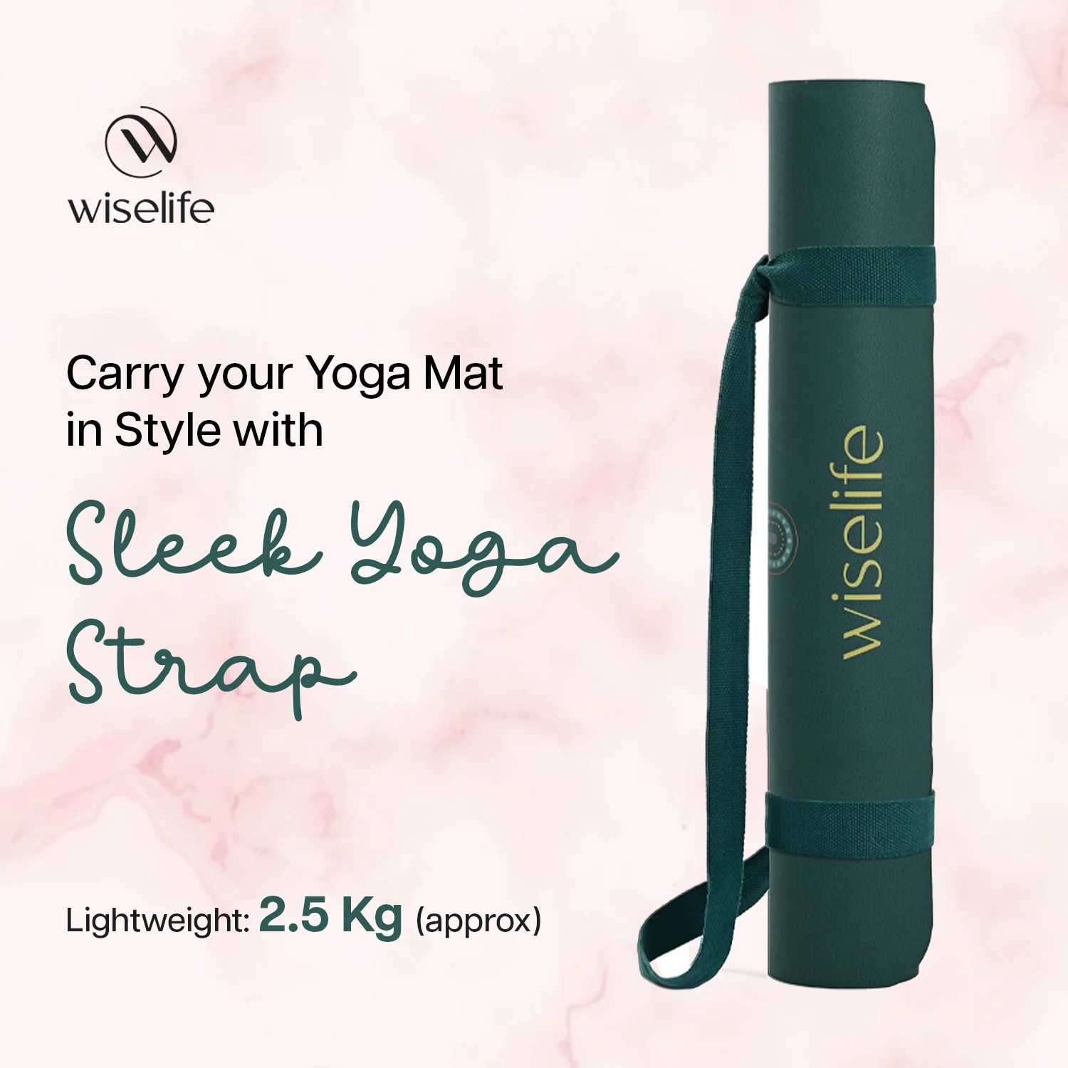 PU Alignment & Natural Rubber Yoga Mat - Image 35