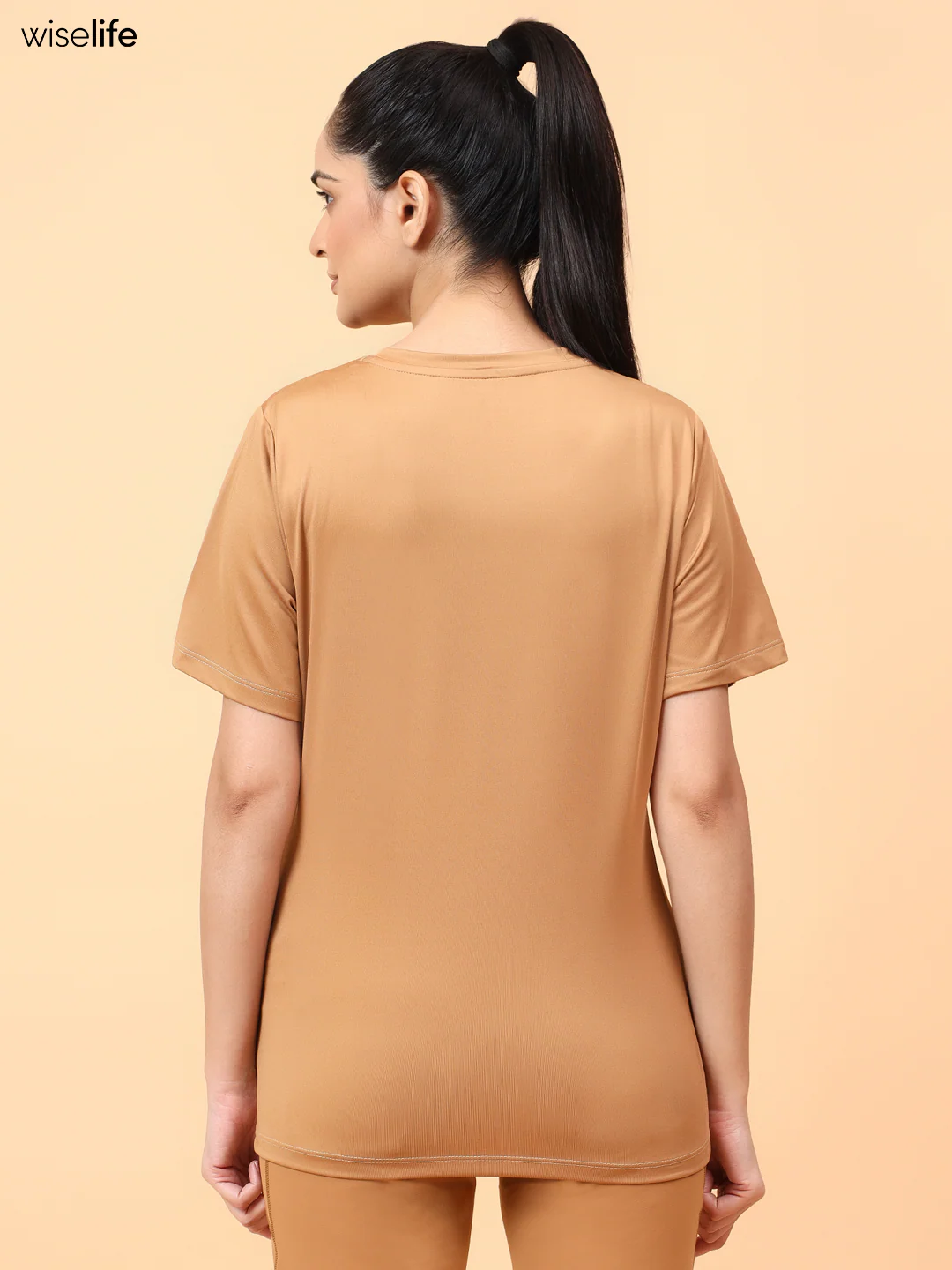 Purpose Printed Active T-shirt (Brown) - Image 3