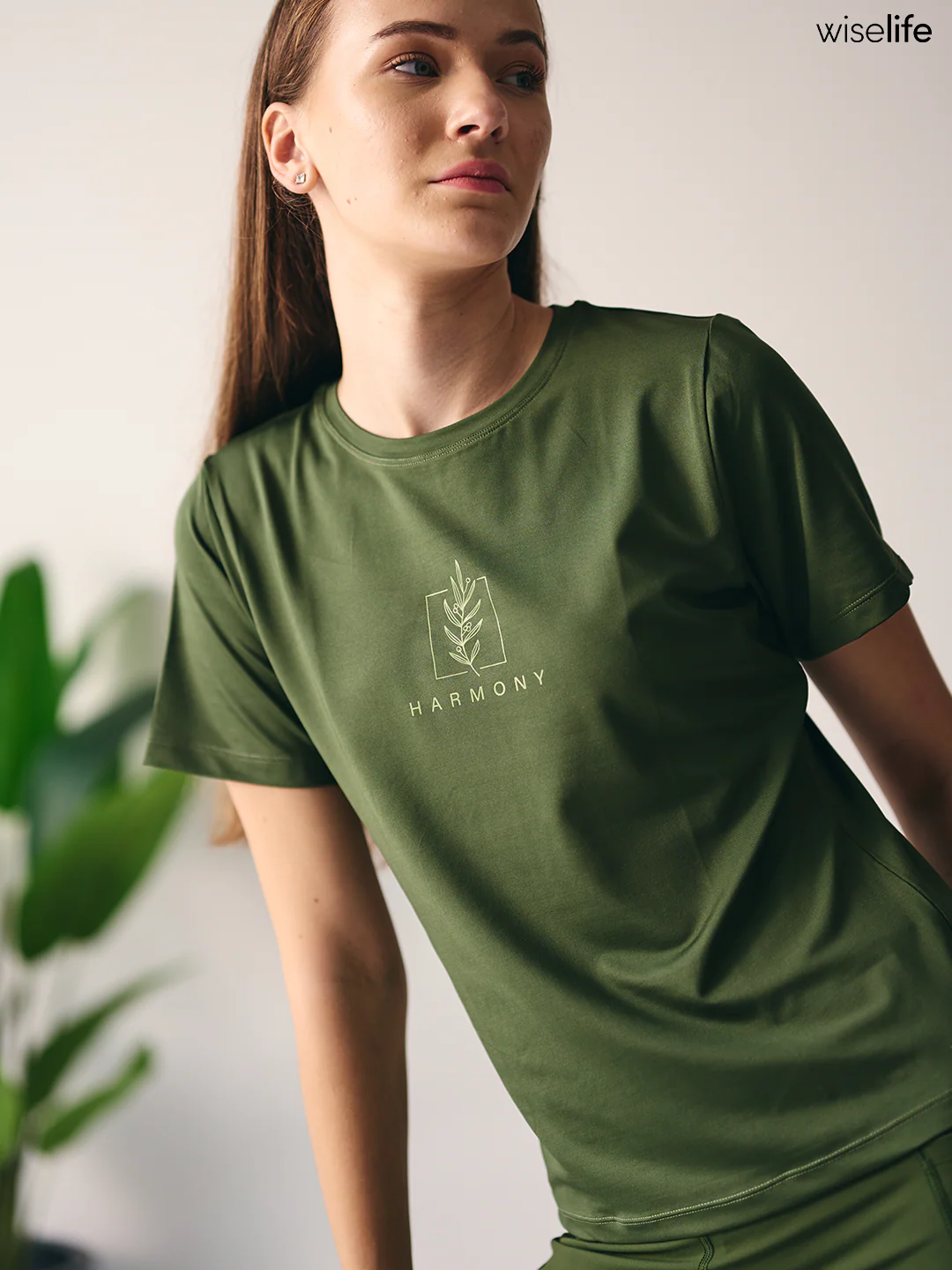 Purpose Printed Active T-shirt (Olive green) - Image 8