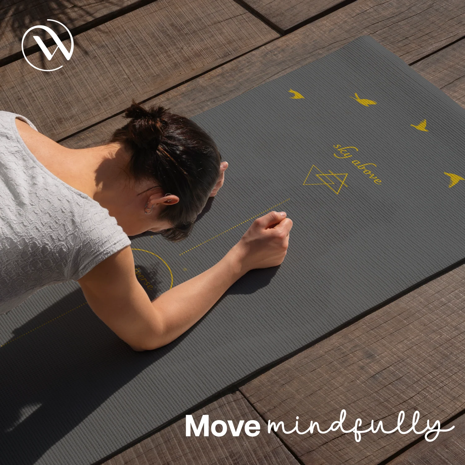 Purpose Printed TPE Yoga Mat-6mm - Image 4