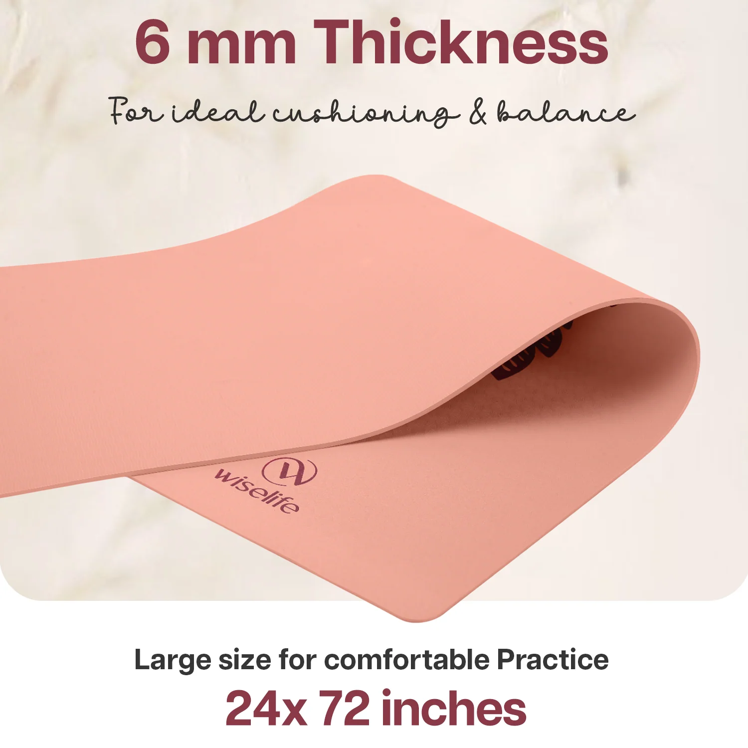 Purpose Printed TPE Yoga Mat-6mm - Image 42