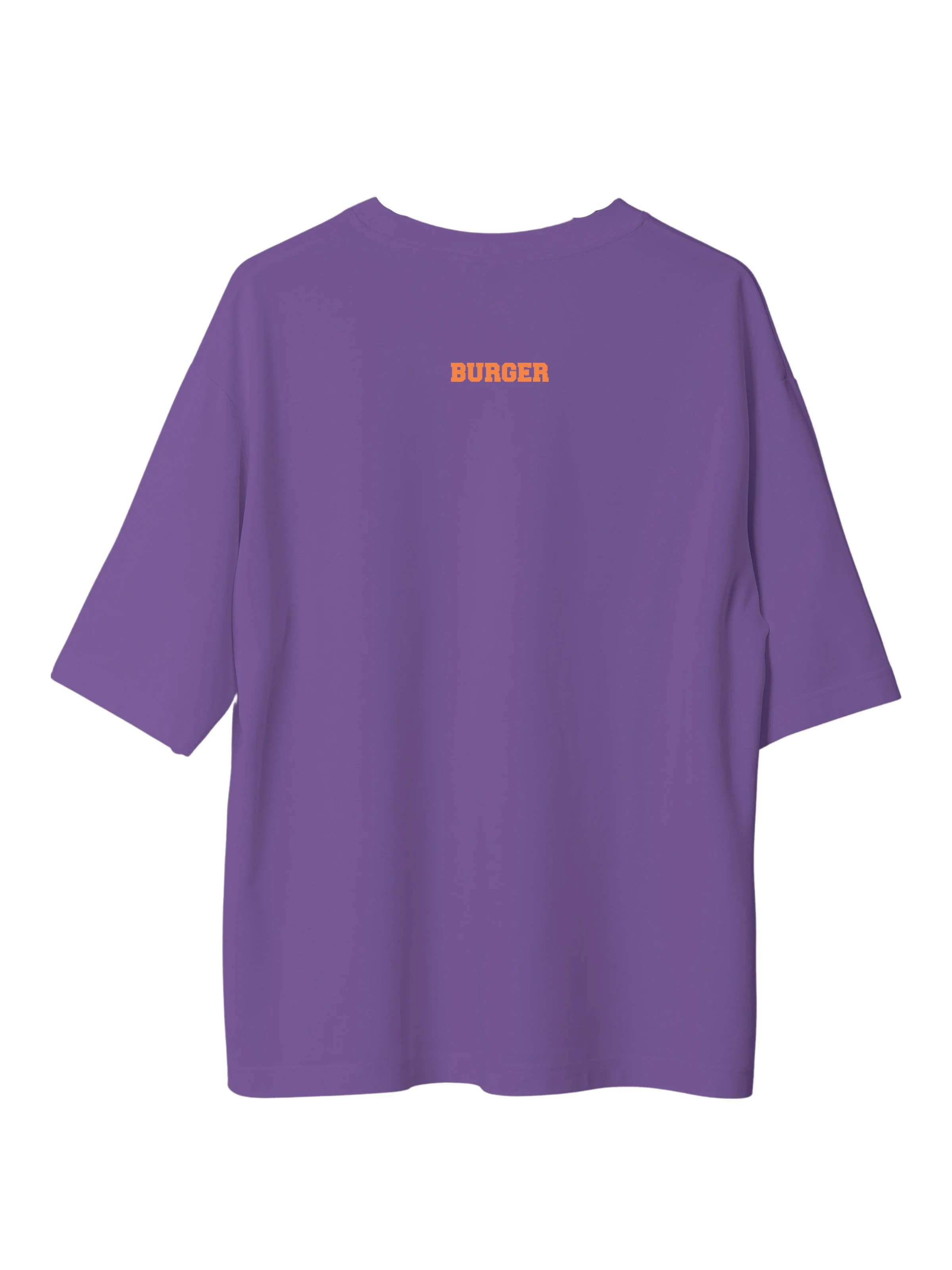 Rave & Wave (Holographic): Burger Bae Drop sleeved Unisex Tee - Image 7