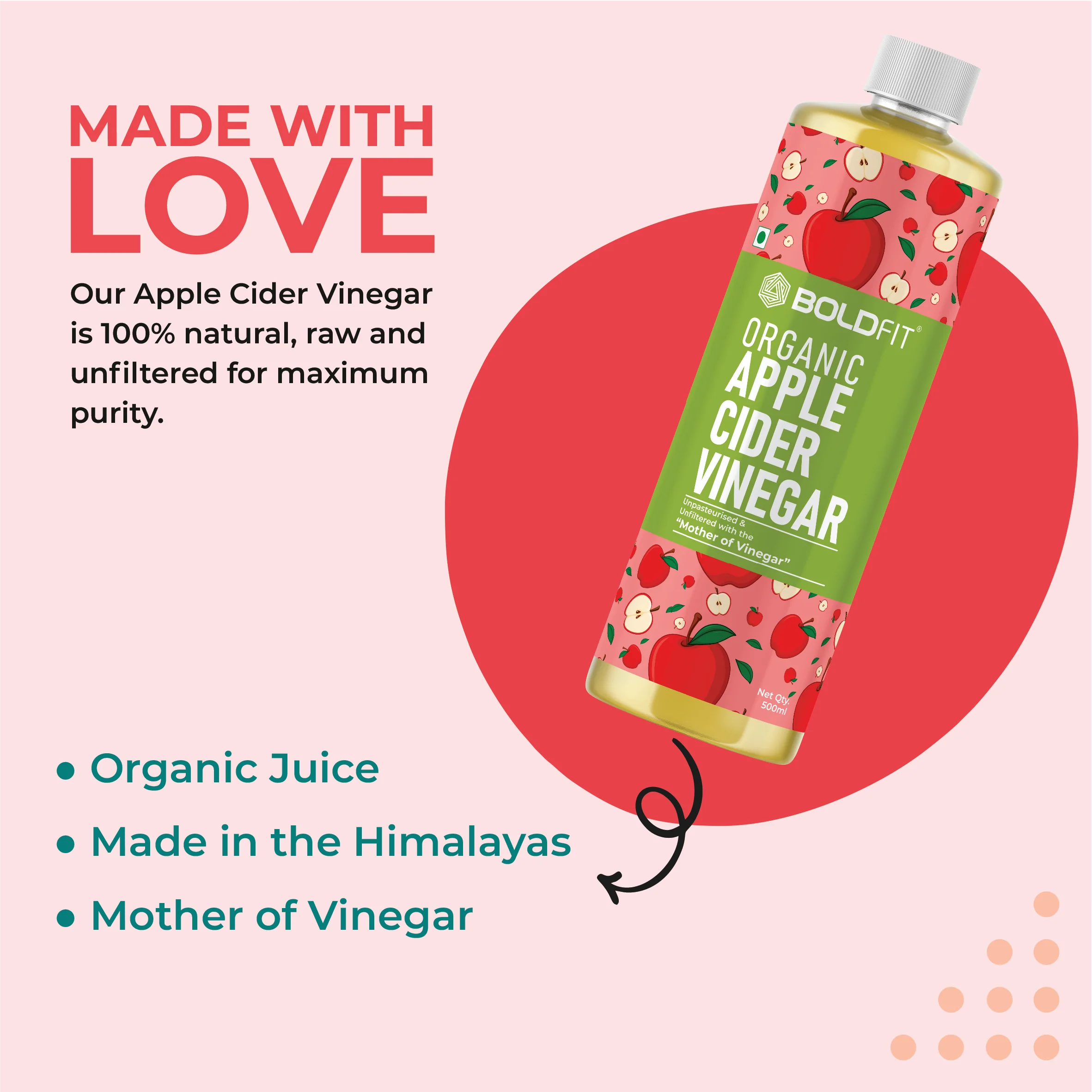 Raw Organic Apple Cider Vinegar - Image 5