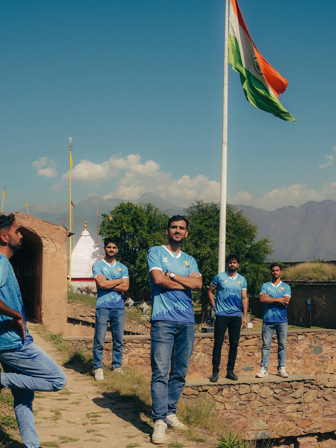 Real Kashmir FC Peace Jersey 2025 - Image 4