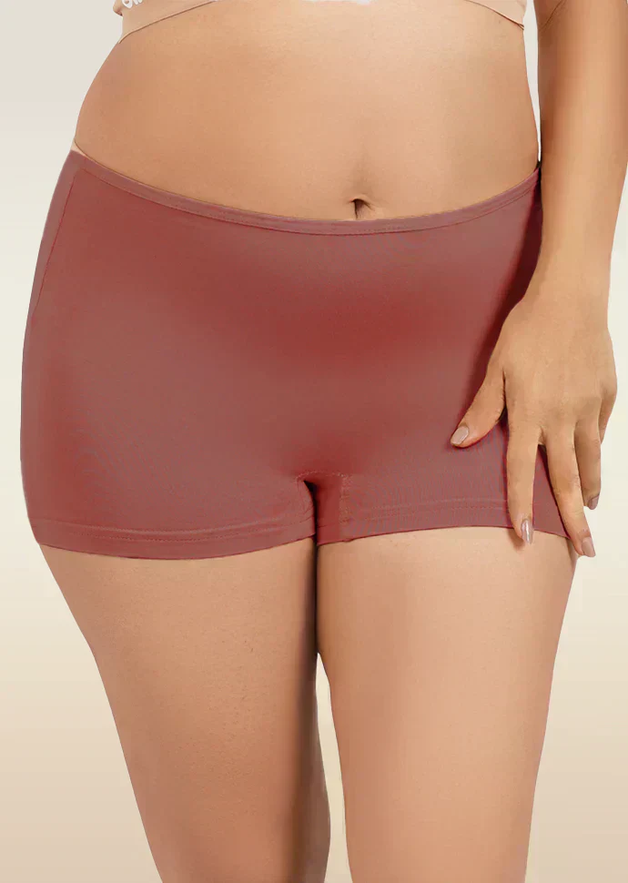 Red Absorbent Boyshorts - Image 2