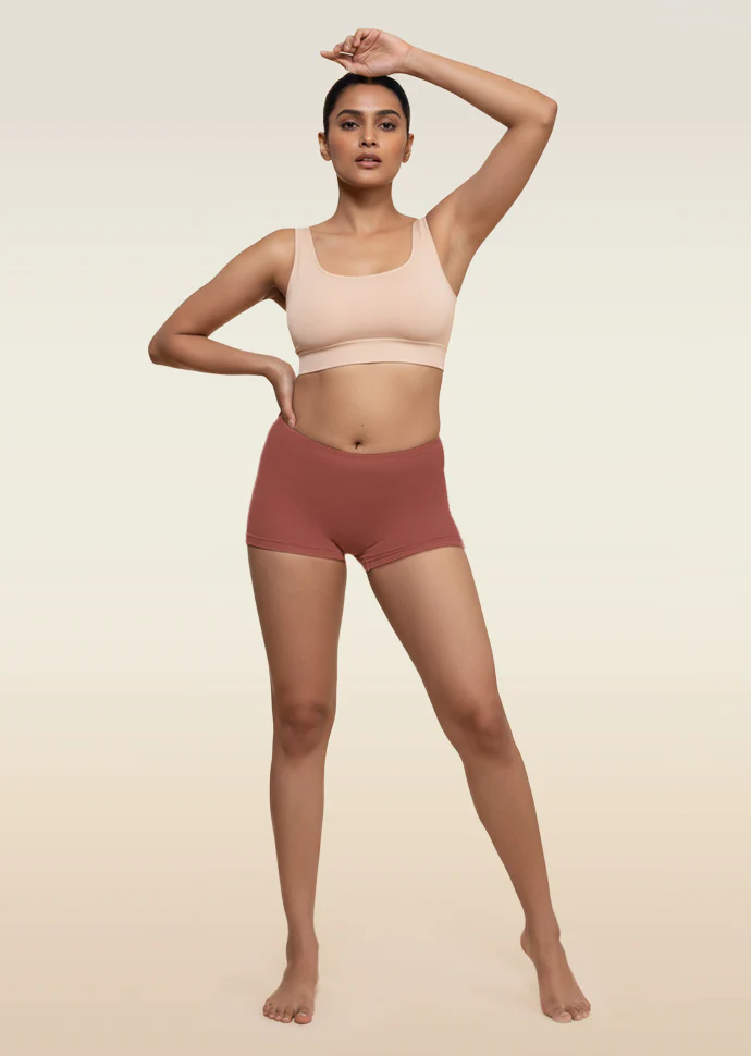 Red Absorbent Boyshorts - Image 7