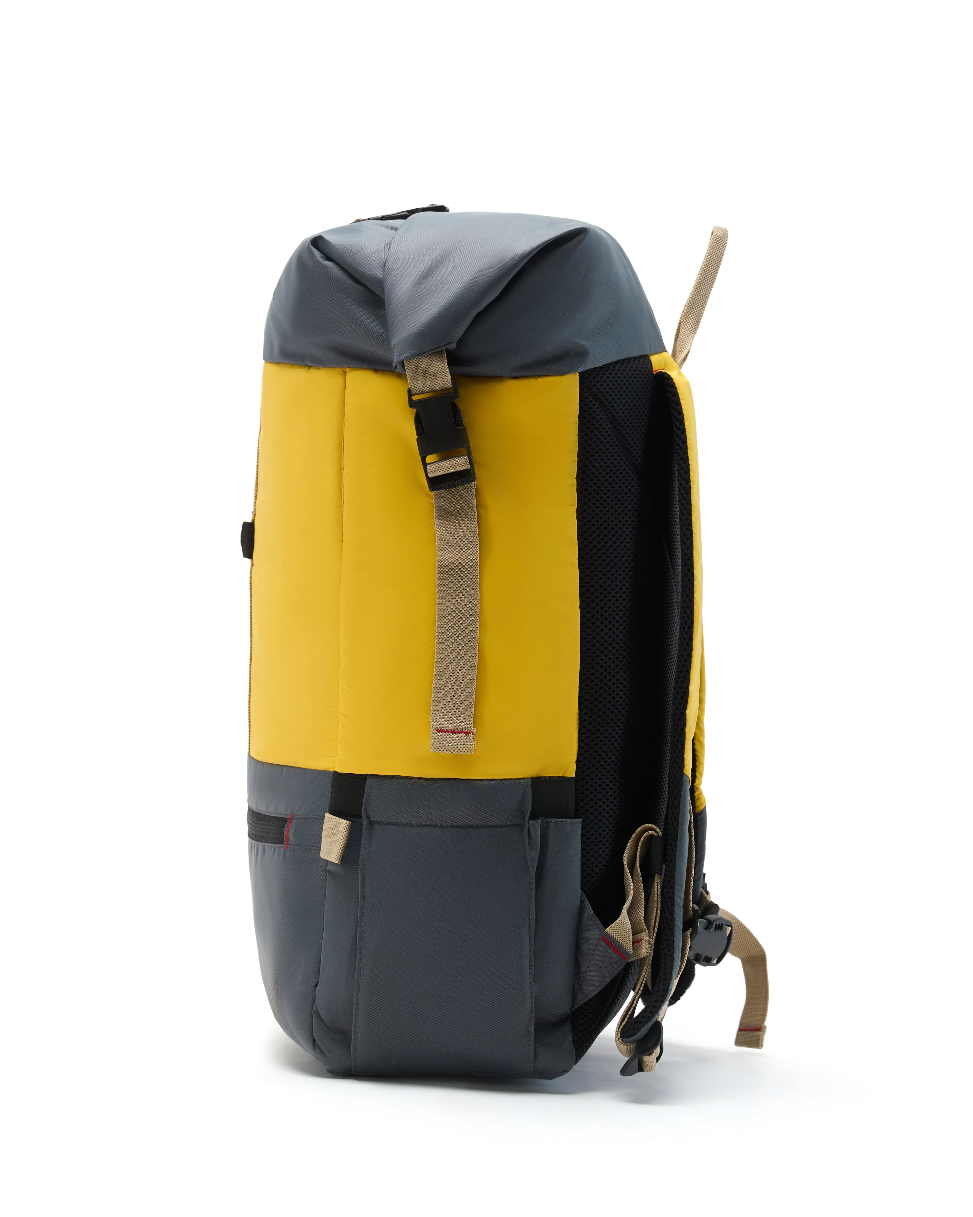 Rolltop Bag - Yellow/Grey - Image 7
