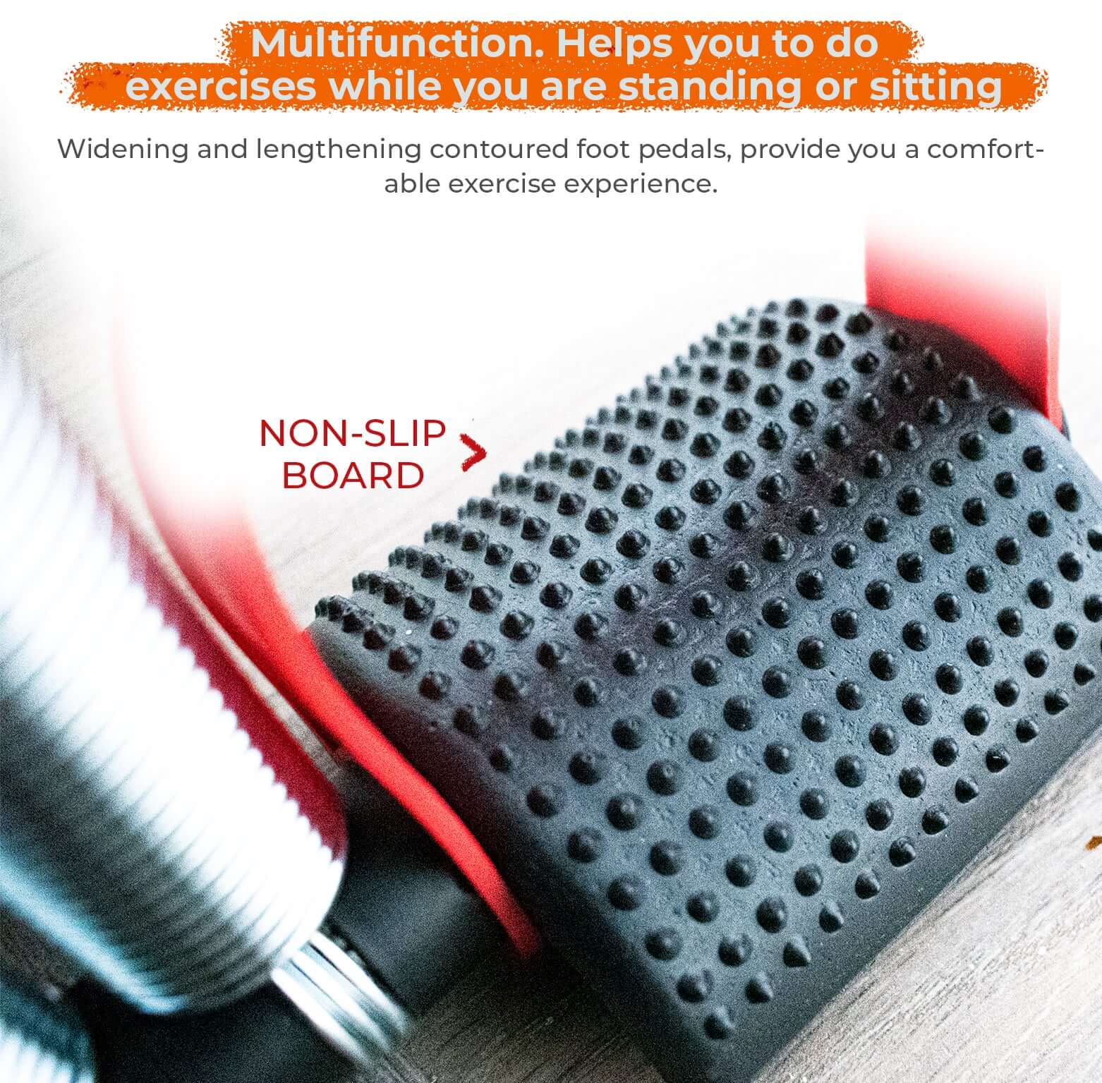 Rubber Tummy Trimmer - Red - Image 3