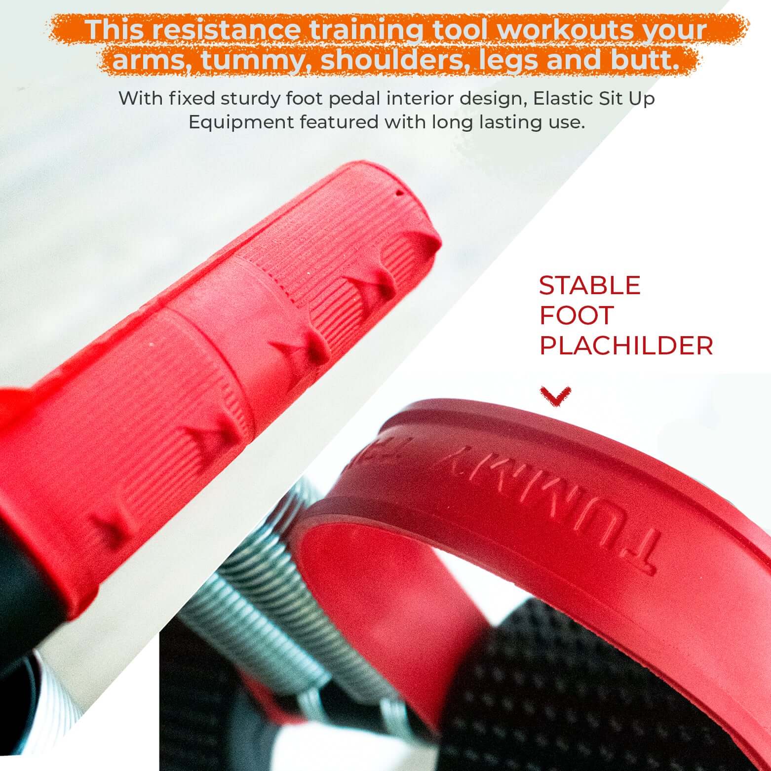 Rubber Tummy Trimmer - Red - Image 4
