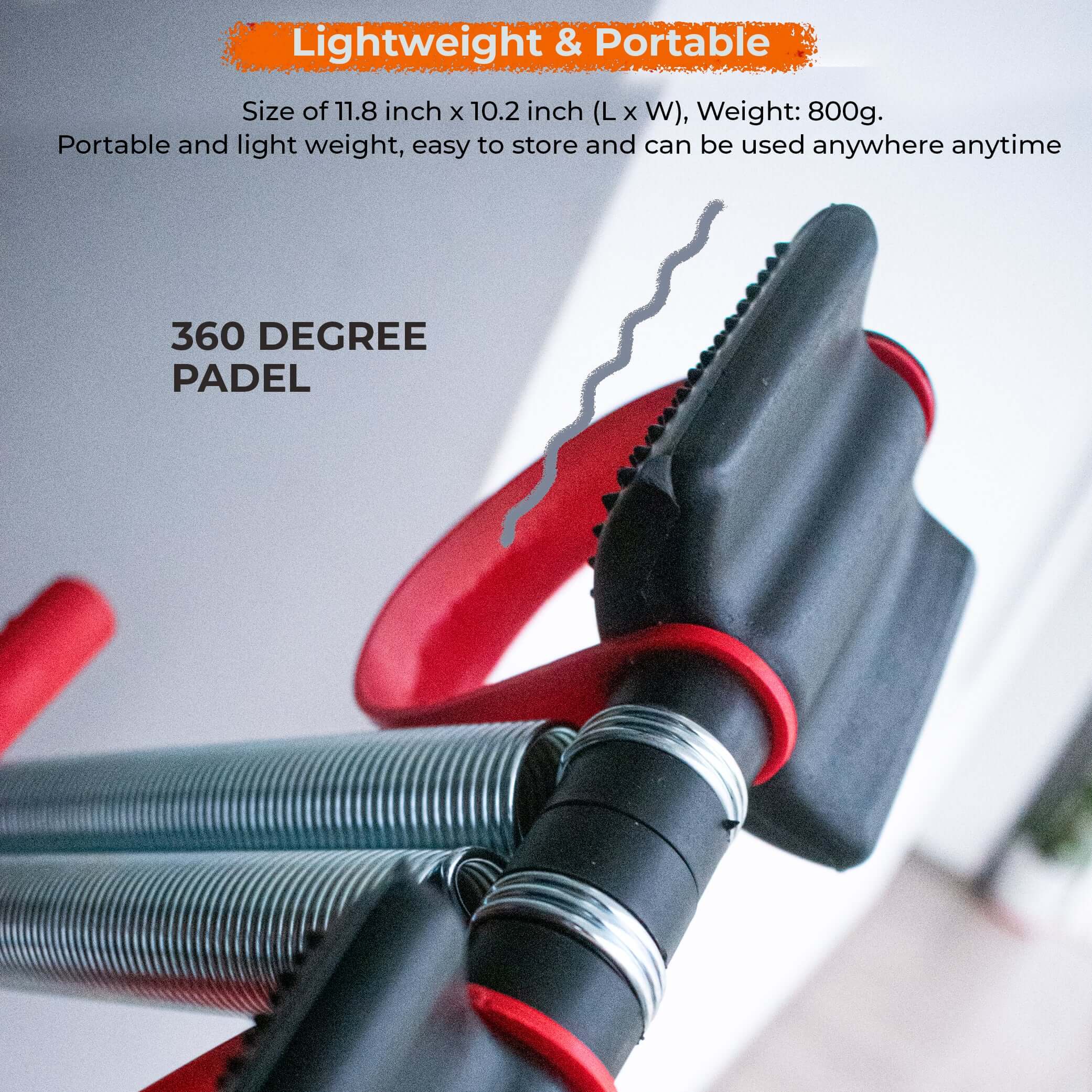 Rubber Tummy Trimmer - Red - Image 6