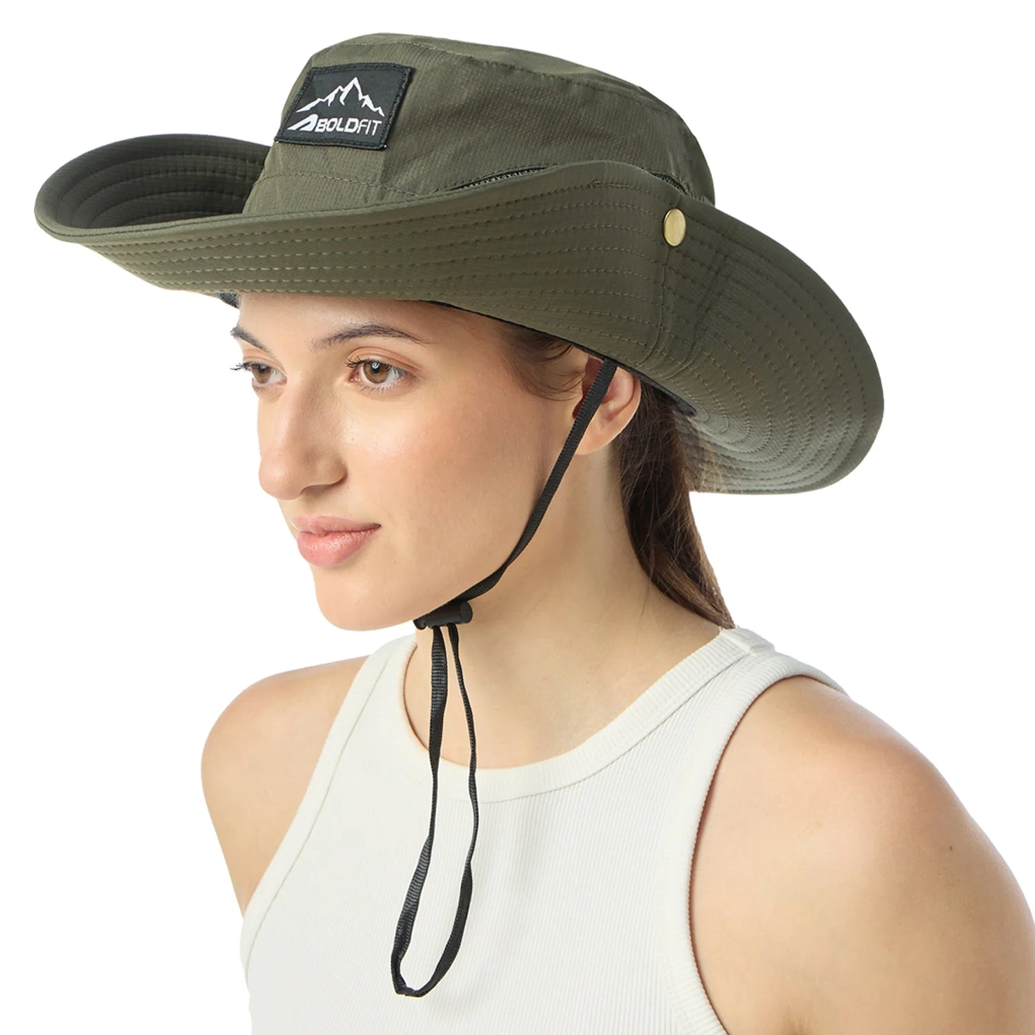 Safari Sunhat - Army Green - Image 5