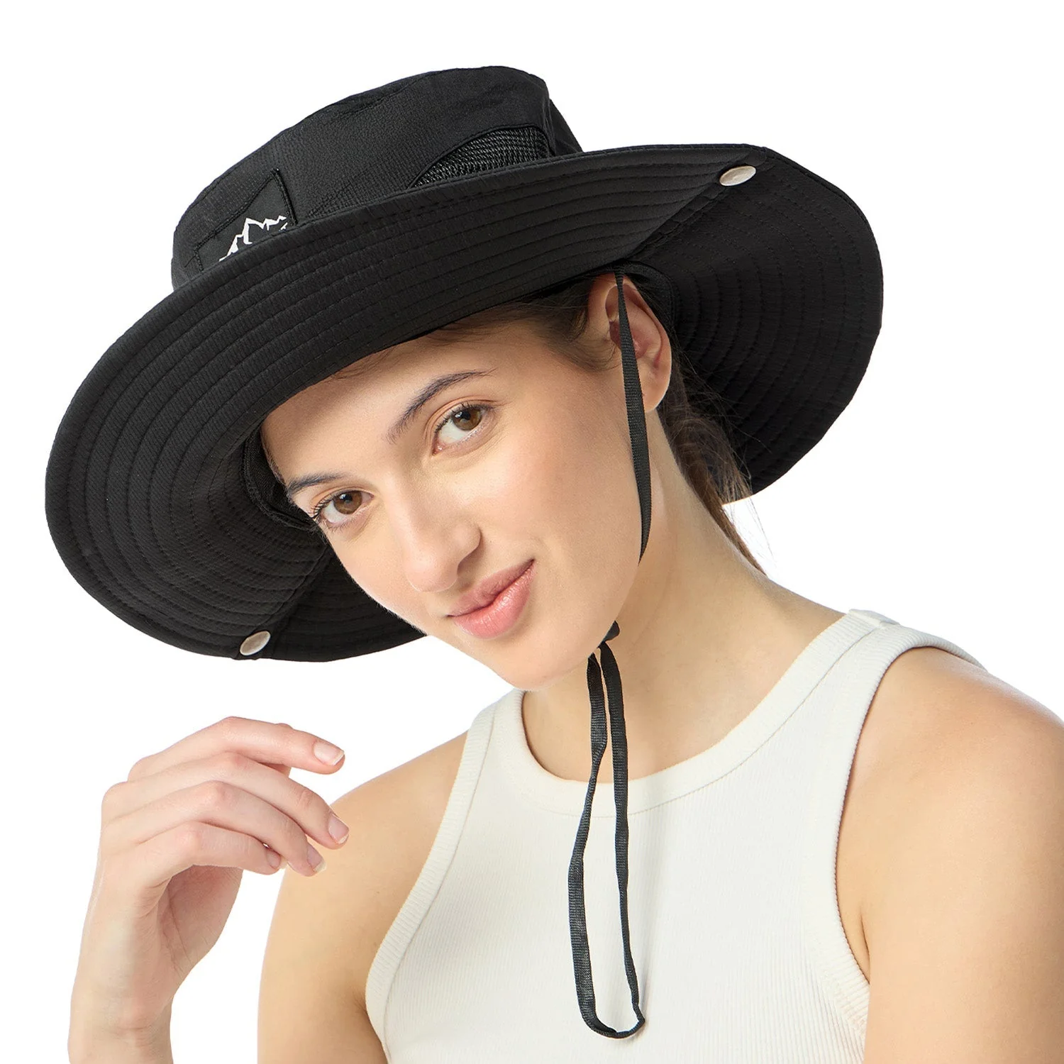 Safari Sunhat Black - Image 3