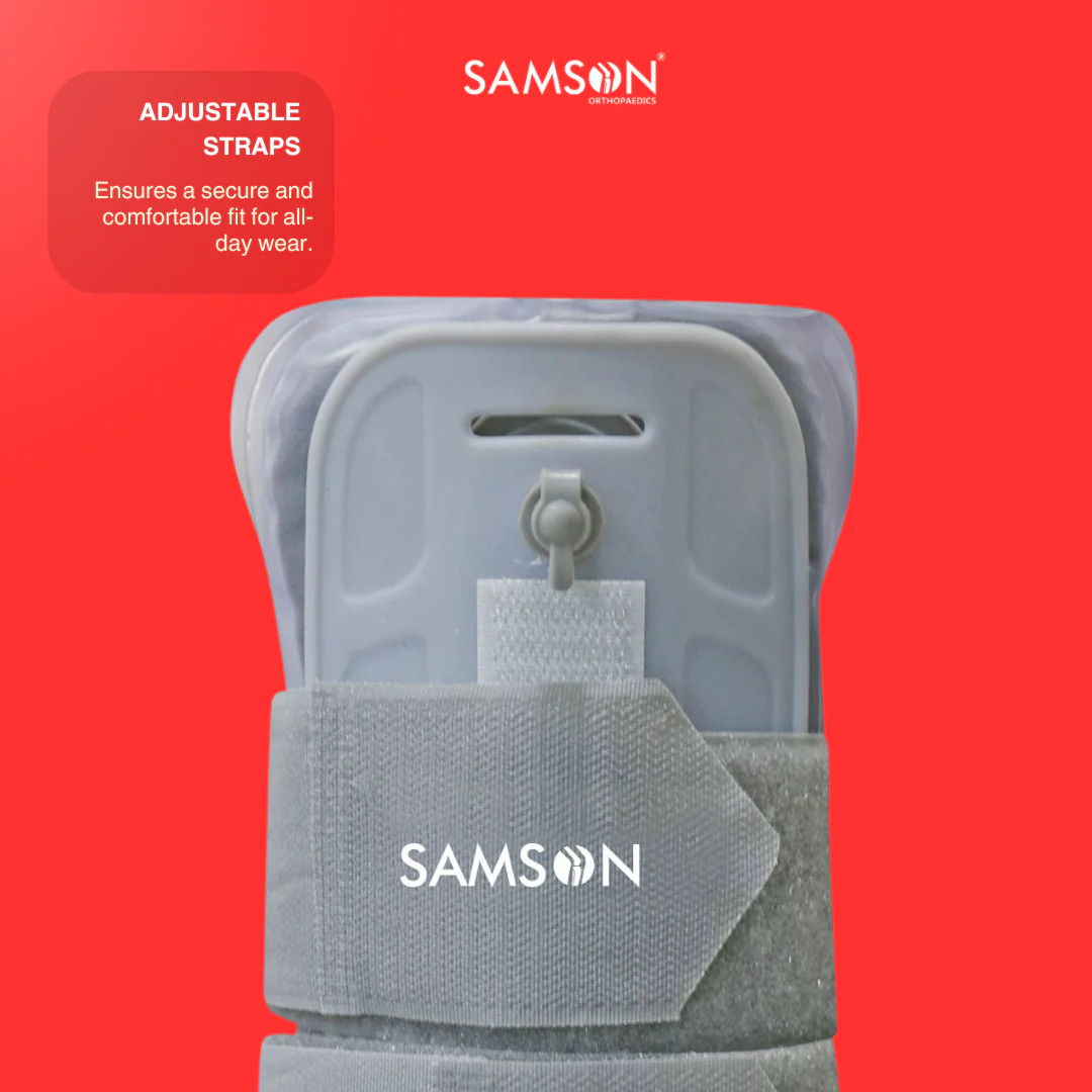 SAMSON Air Ankle Splint | Medical Support Brace with Adjustable Straps for Ankle Injuries - Image 3