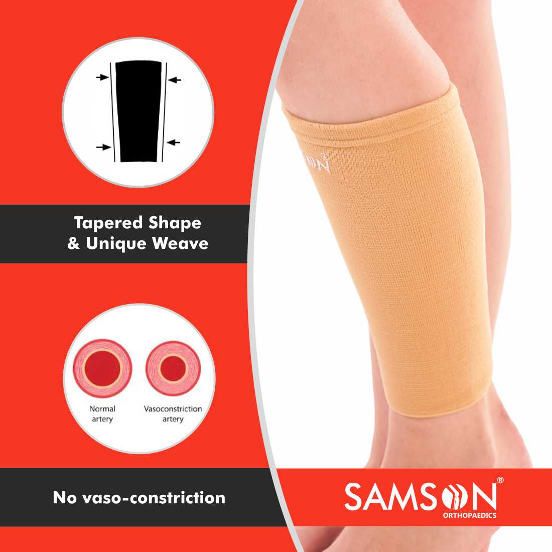SAMSON Calf Support (Pair) - Image 5