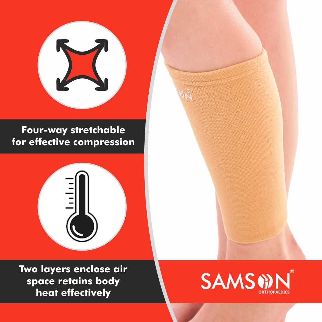 SAMSON Calf Support (Pair) - Image 9