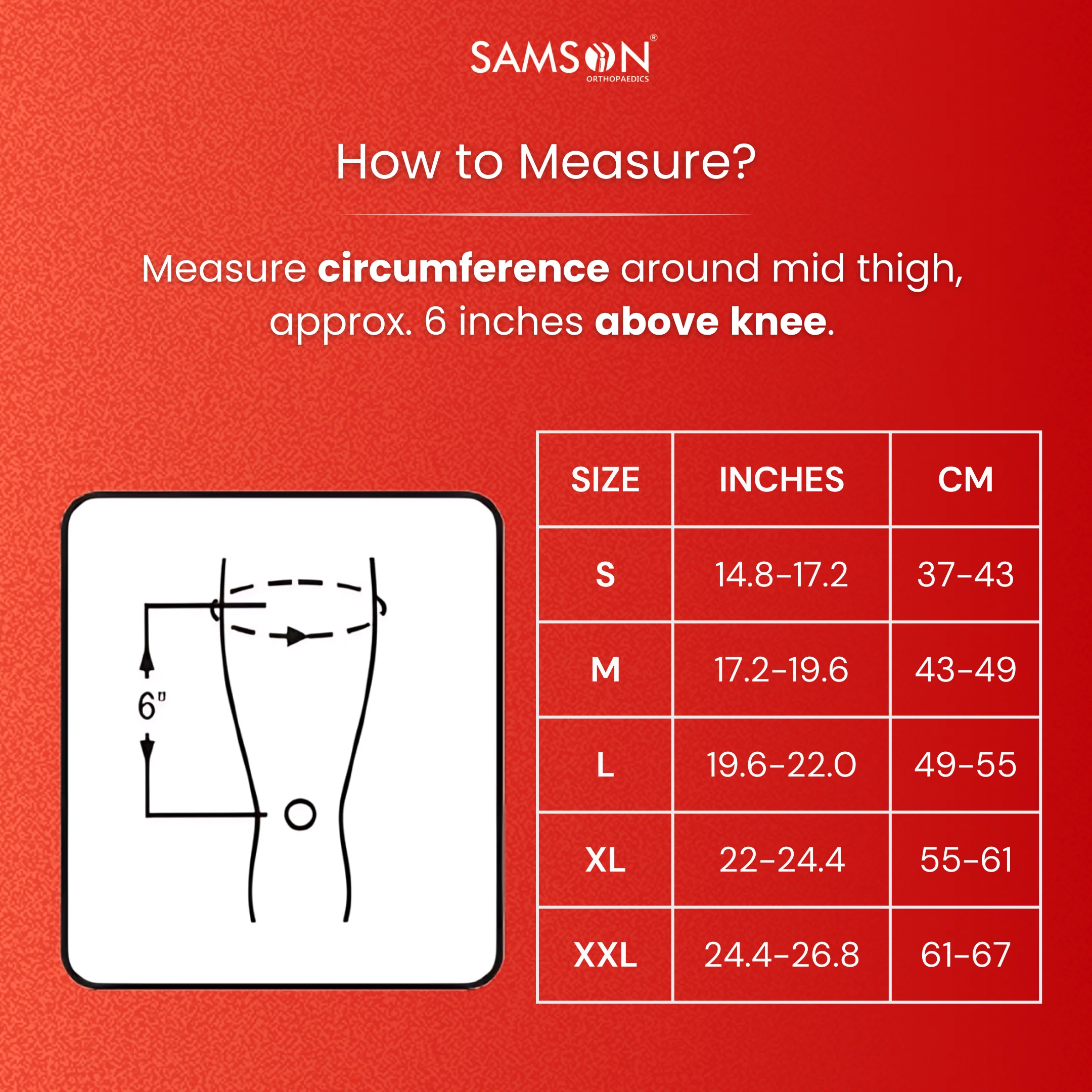 SAMSON Knee Cap Furo (Pair) | Stretchable Support for Pain Relief, Arthritis, & Sports - Image 6