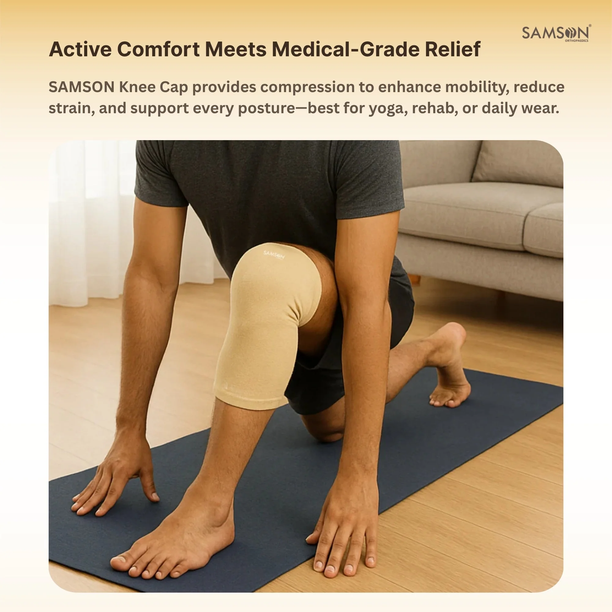 SAMSON Knee Cap Soft (Pair) - Image 3