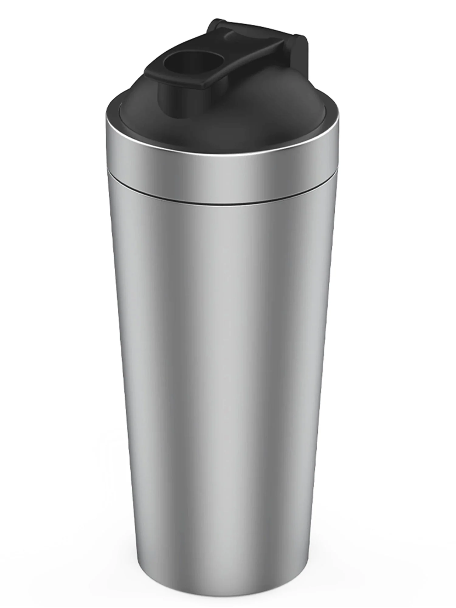 Silver Stainless Steel Shaker Sturdy and leak-free|Free from Harmful BPAs Silver 750ml - Image 4