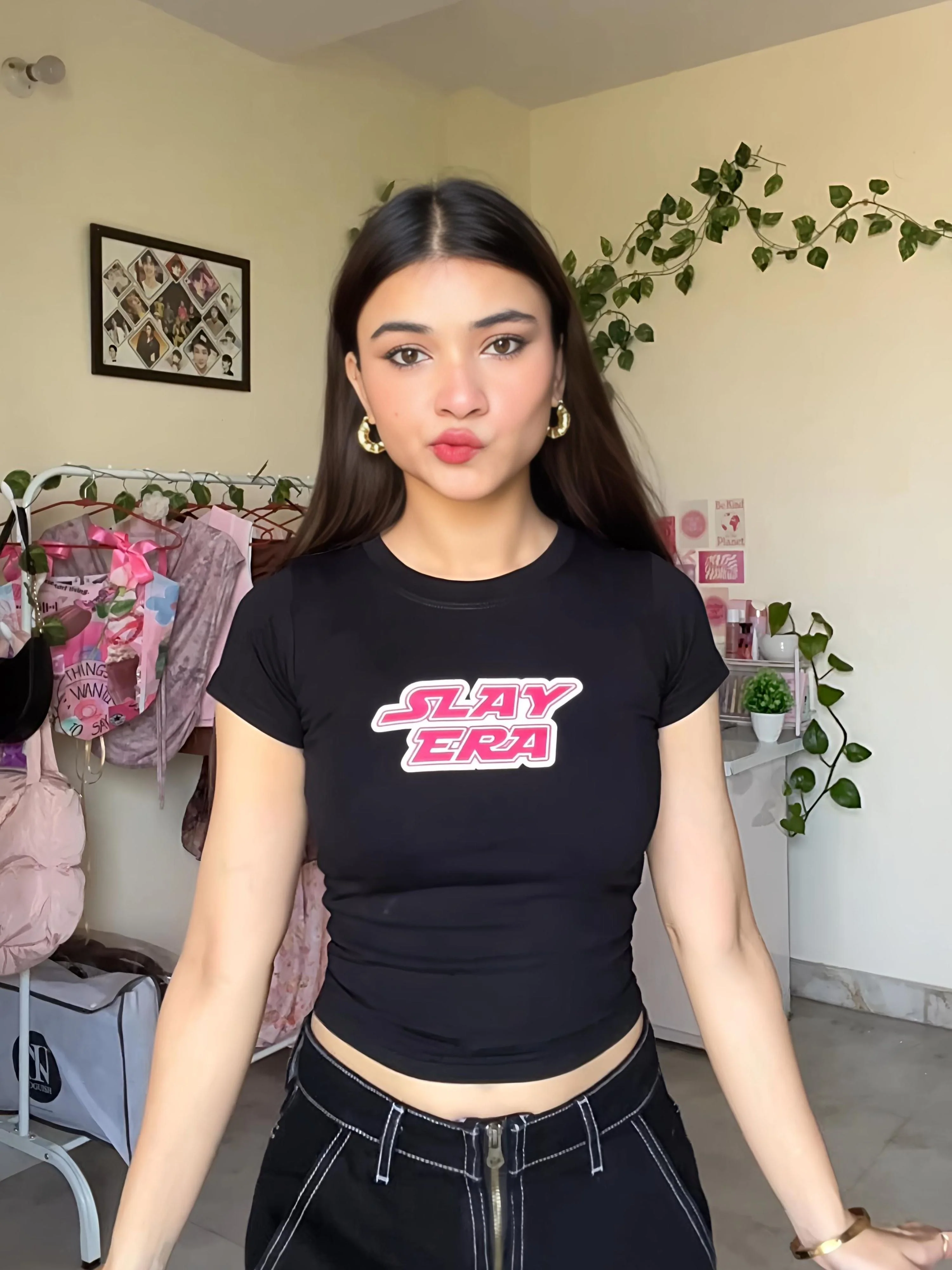 Slay Era Juice It Girl Baby tee for Women - Image 12