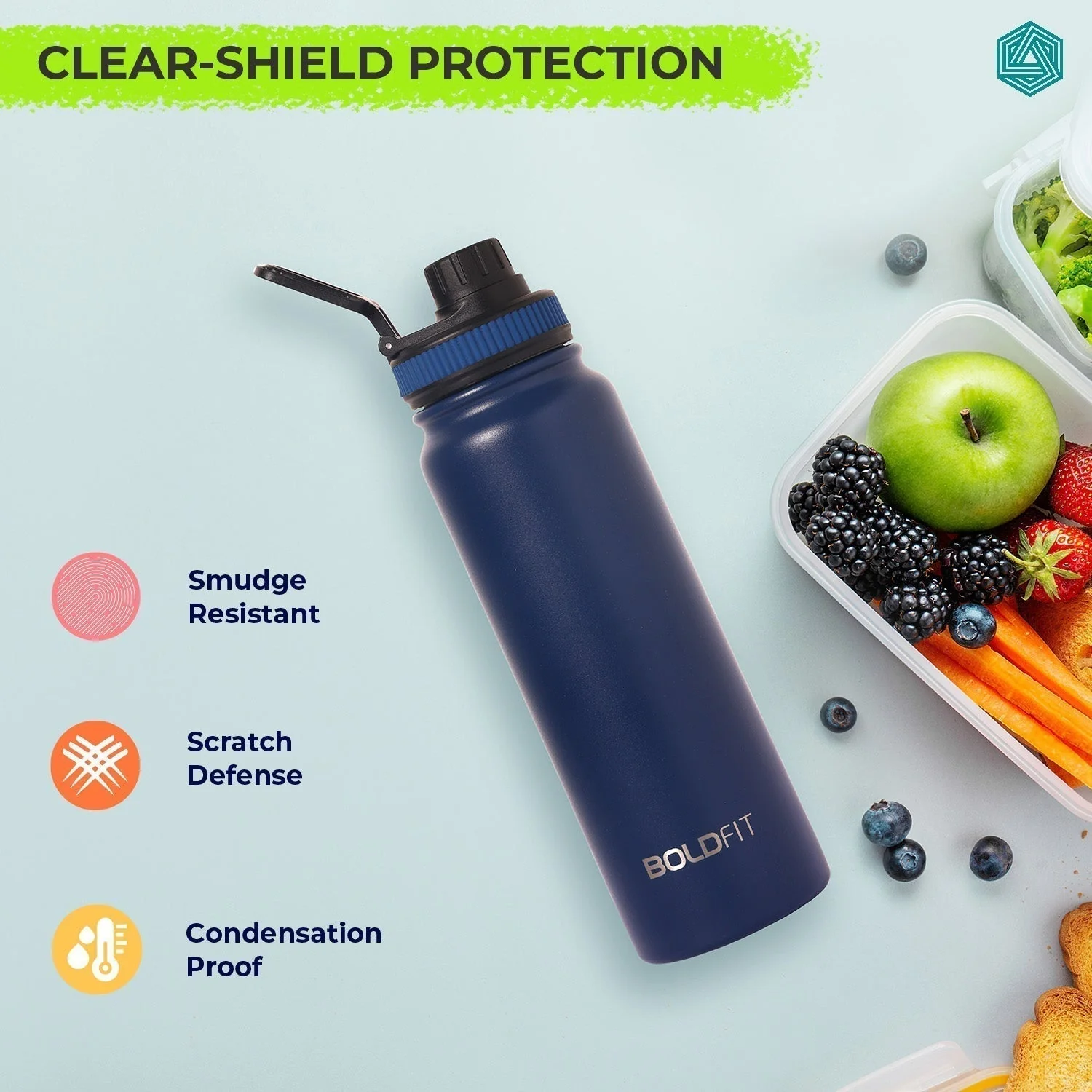 Stainless Steel Hot & Cold Water Bottle -800ml - Image 11