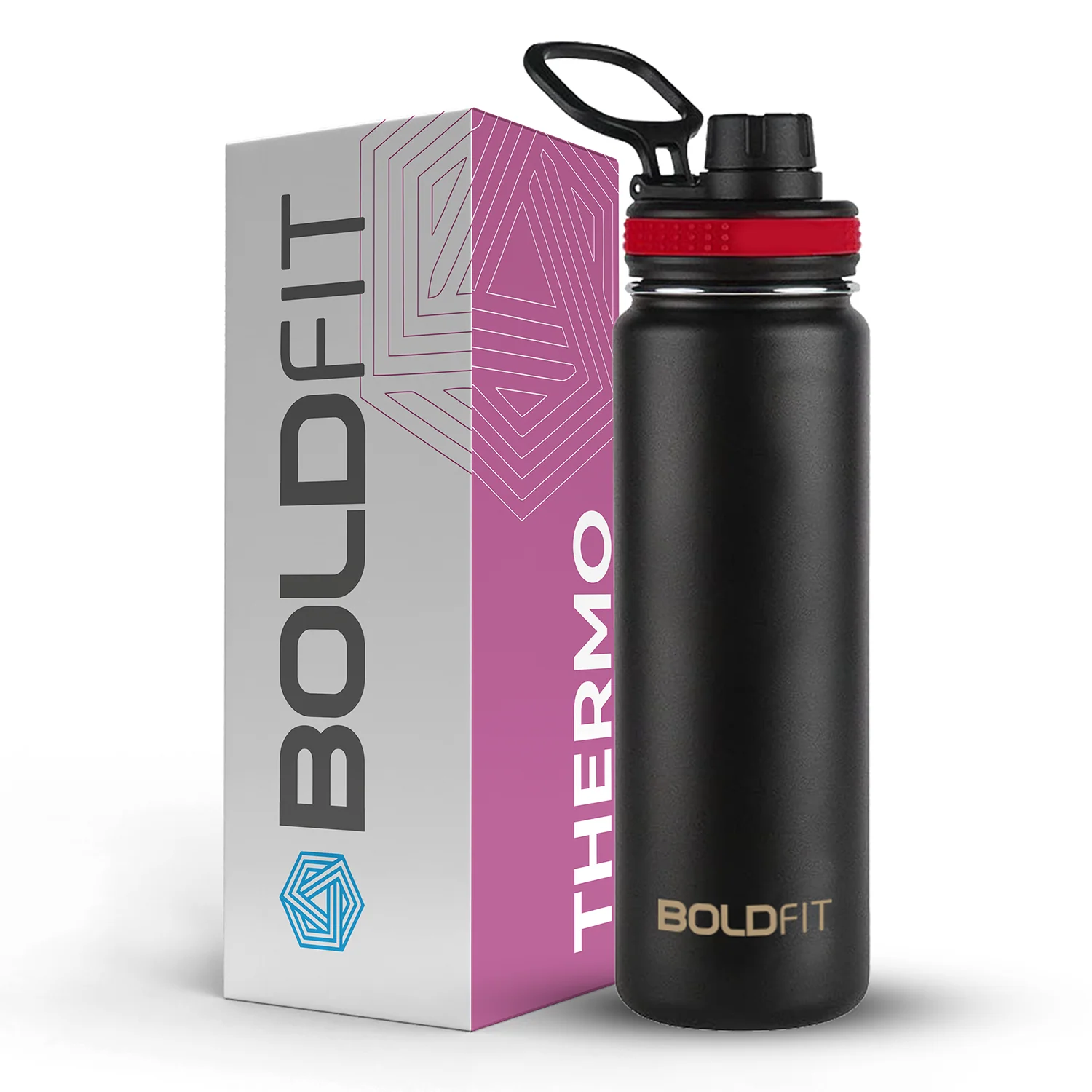 Stainless Steel Hot & Cold Water Bottle -800ml - Image 2