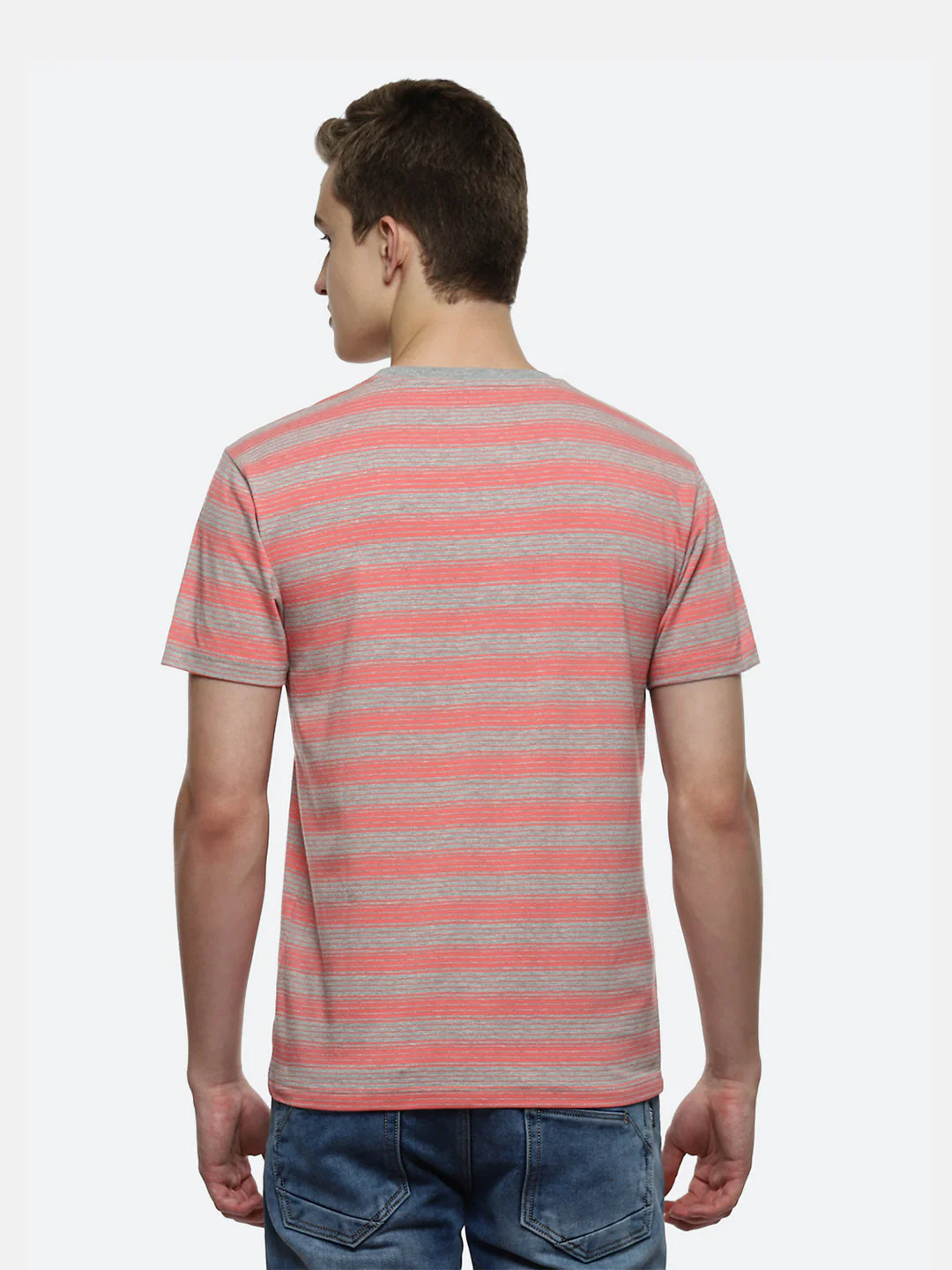 Streak Organic Cotton Elastane T-Shirt - Image 4