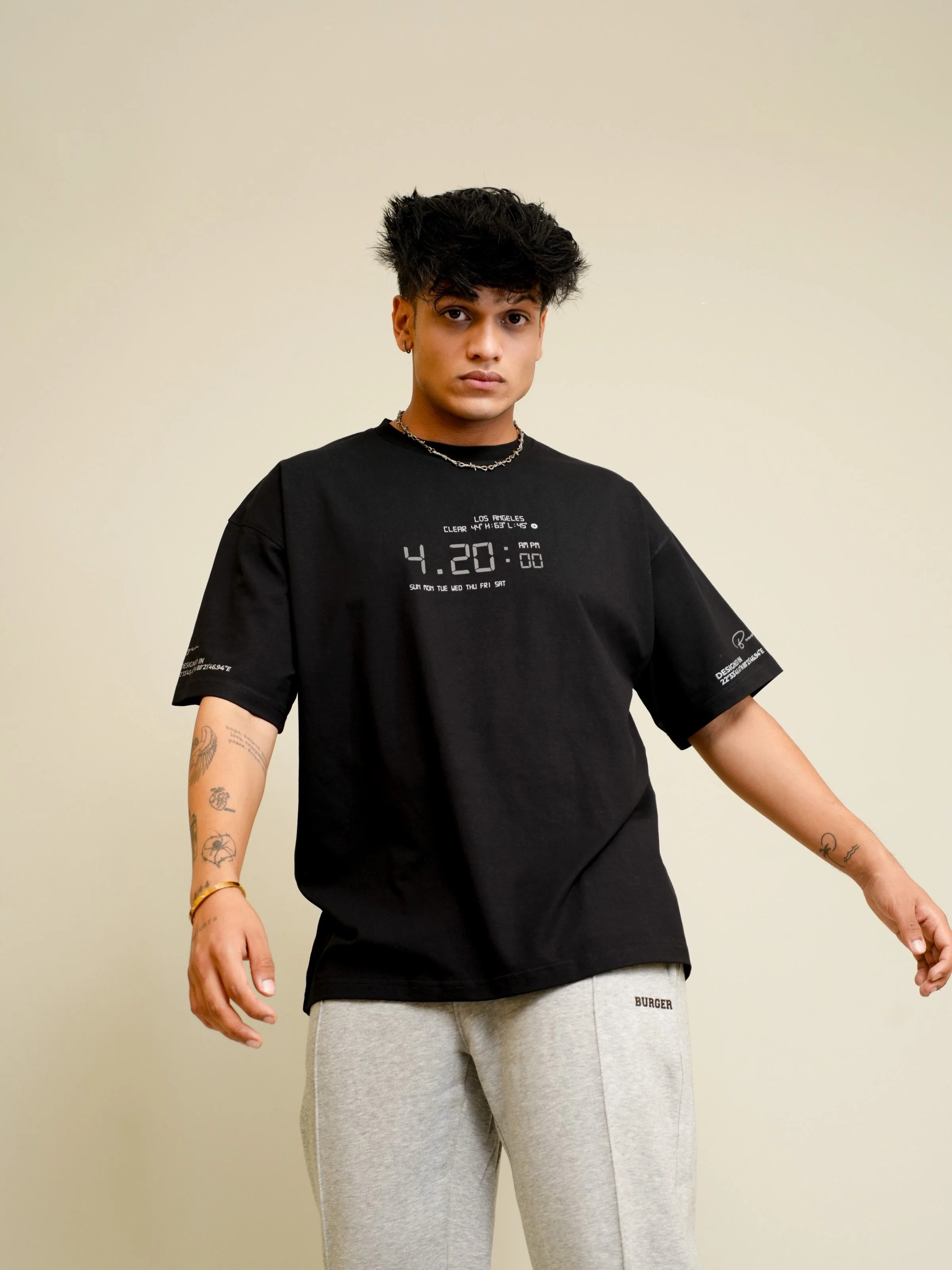 The 4.20 Drop sleeved tee for Men and Women - Image 5