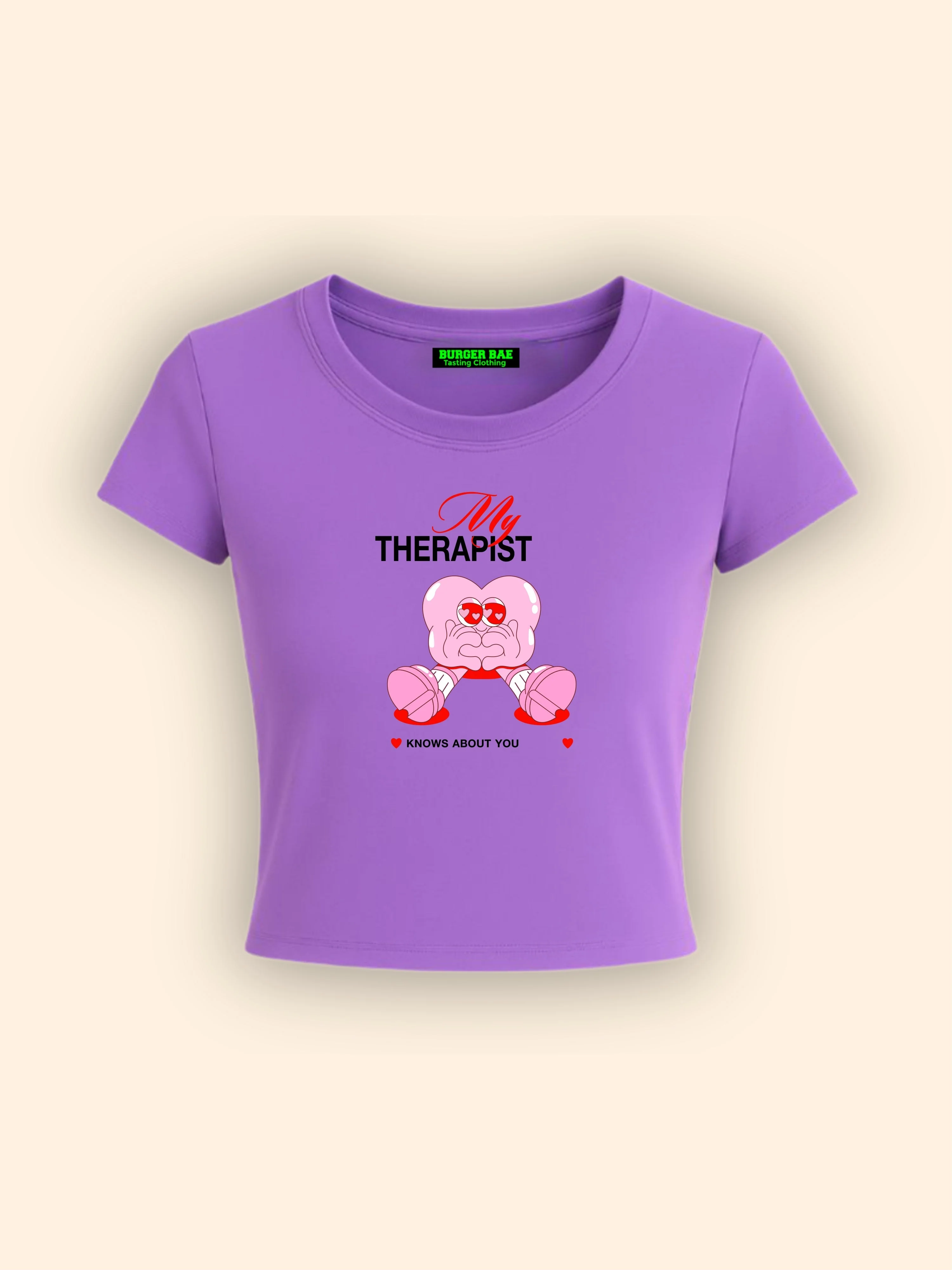Therapist It Girl Baby tee for Women - Image 10