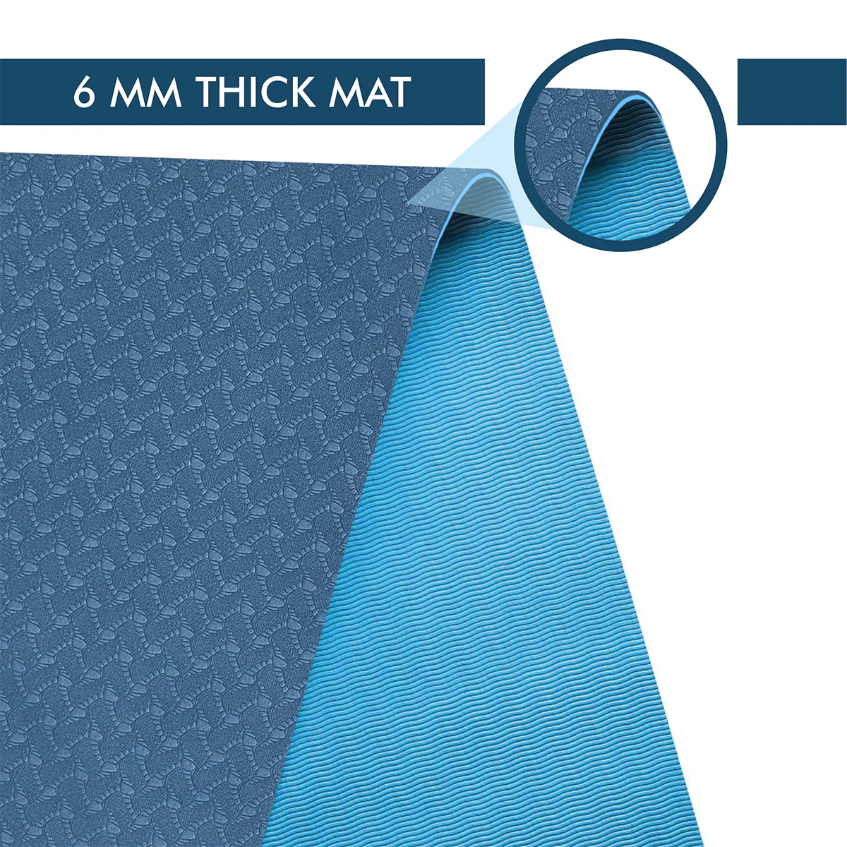 TPE Yoga Mat 6mm - Image 26