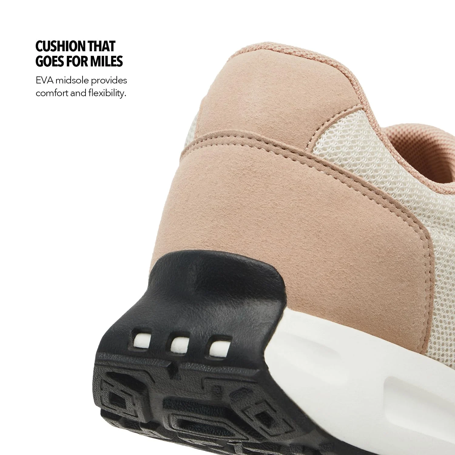 Trackman Mens Jogging Shoes - Beige - Image 5