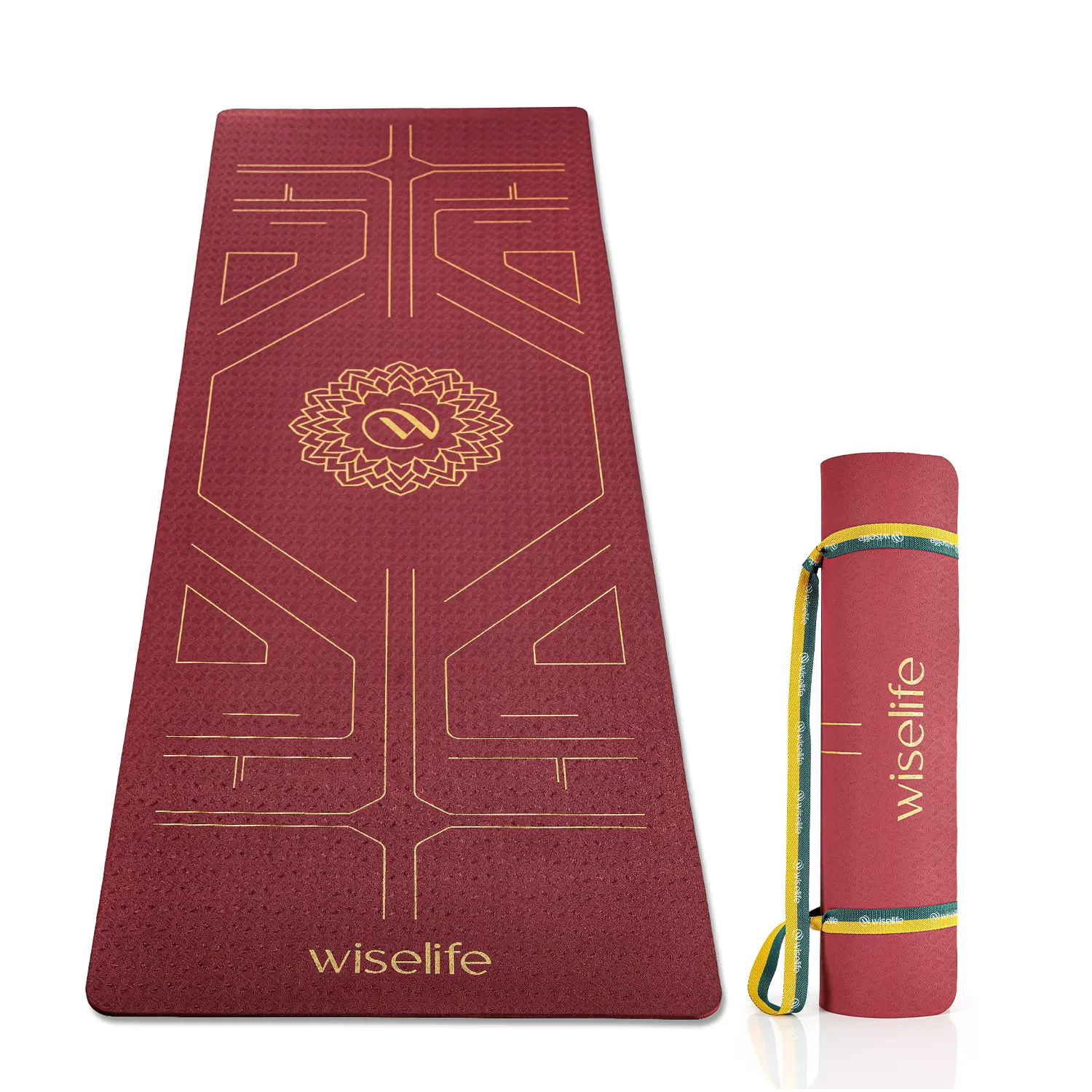 True Alignment Yoga Mat - 6mm - Image 11