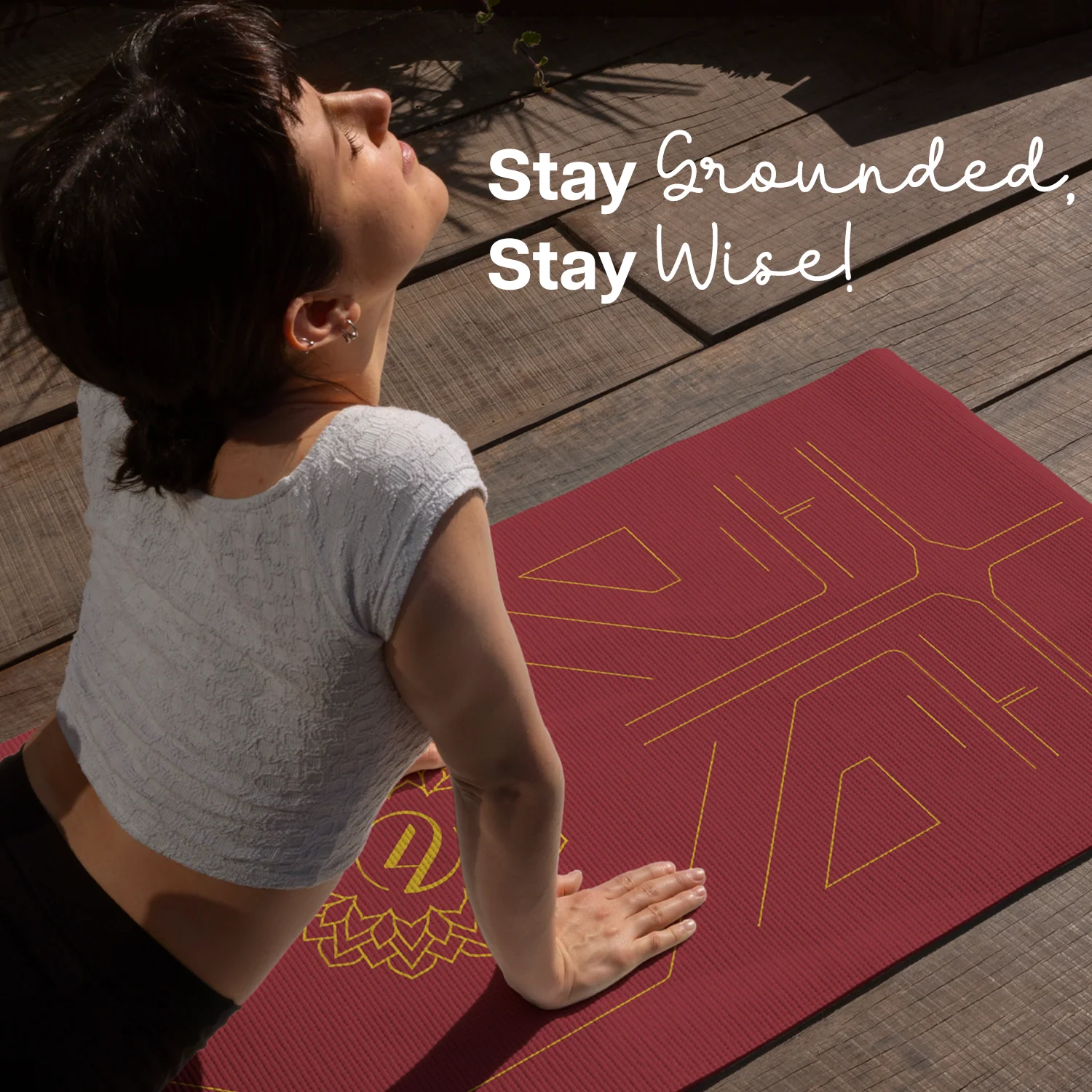 True Alignment Yoga Mat - 6mm - Image 15