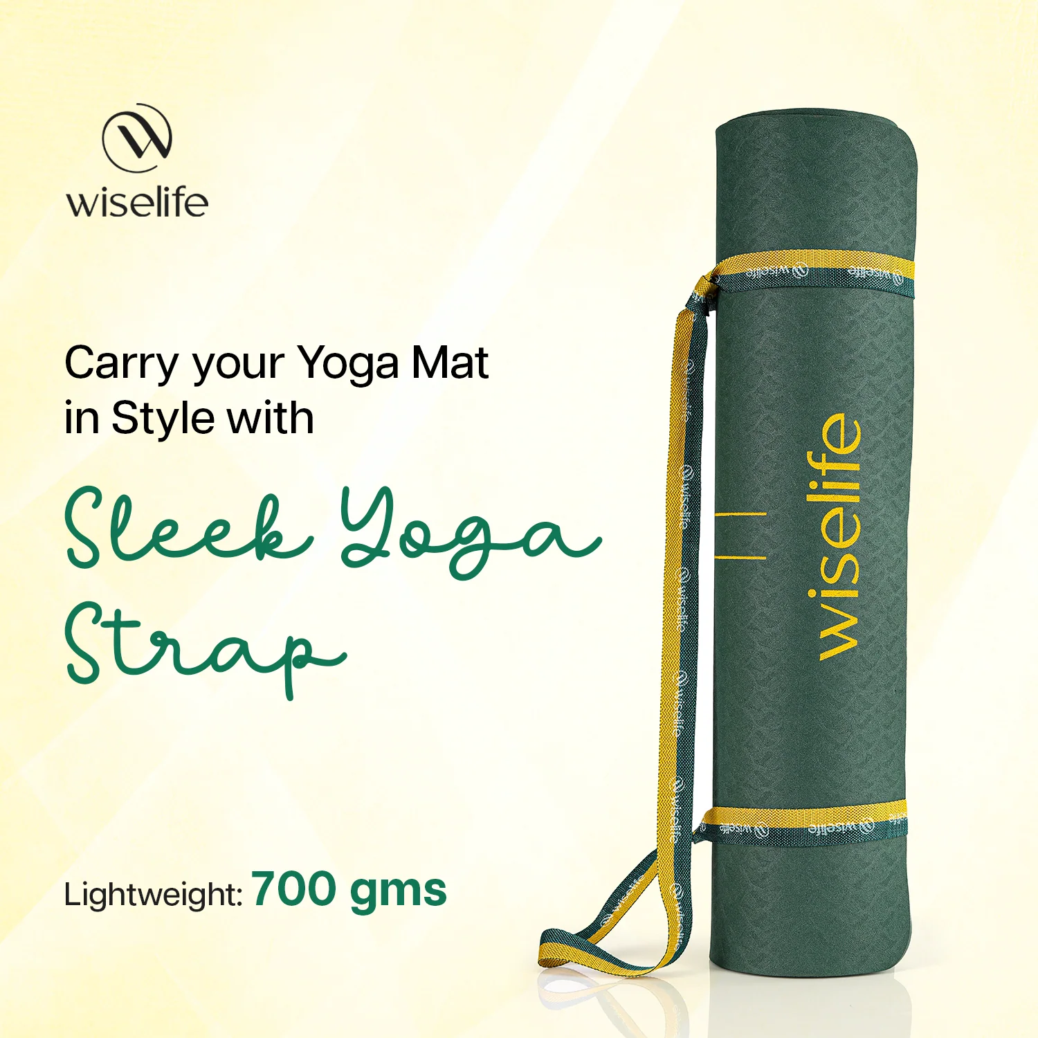 True Alignment Yoga Mat - 6mm - Image 2