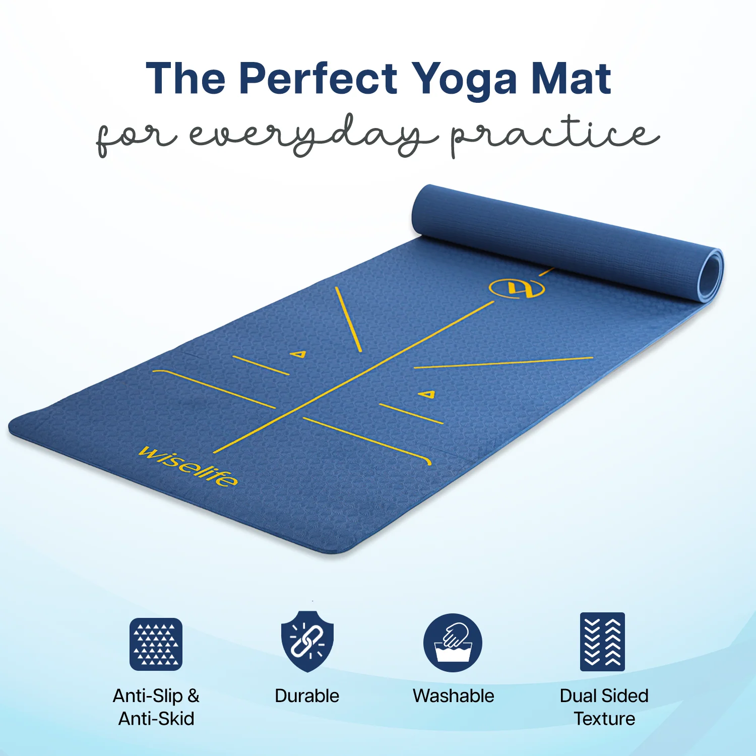 True Alignment Yoga Mat - 6mm - Image 26