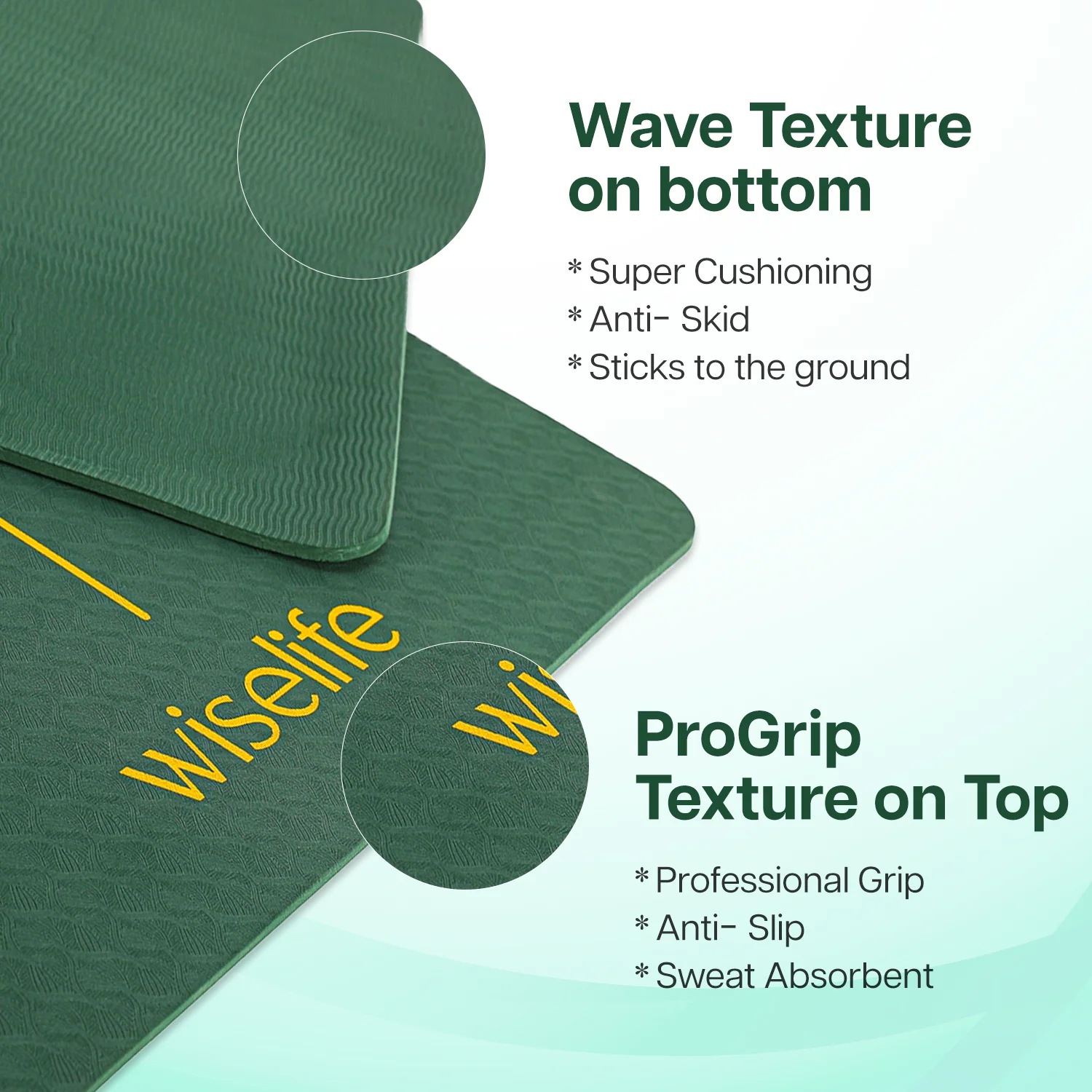 True Alignment Yoga Mat - 6mm - Image 56