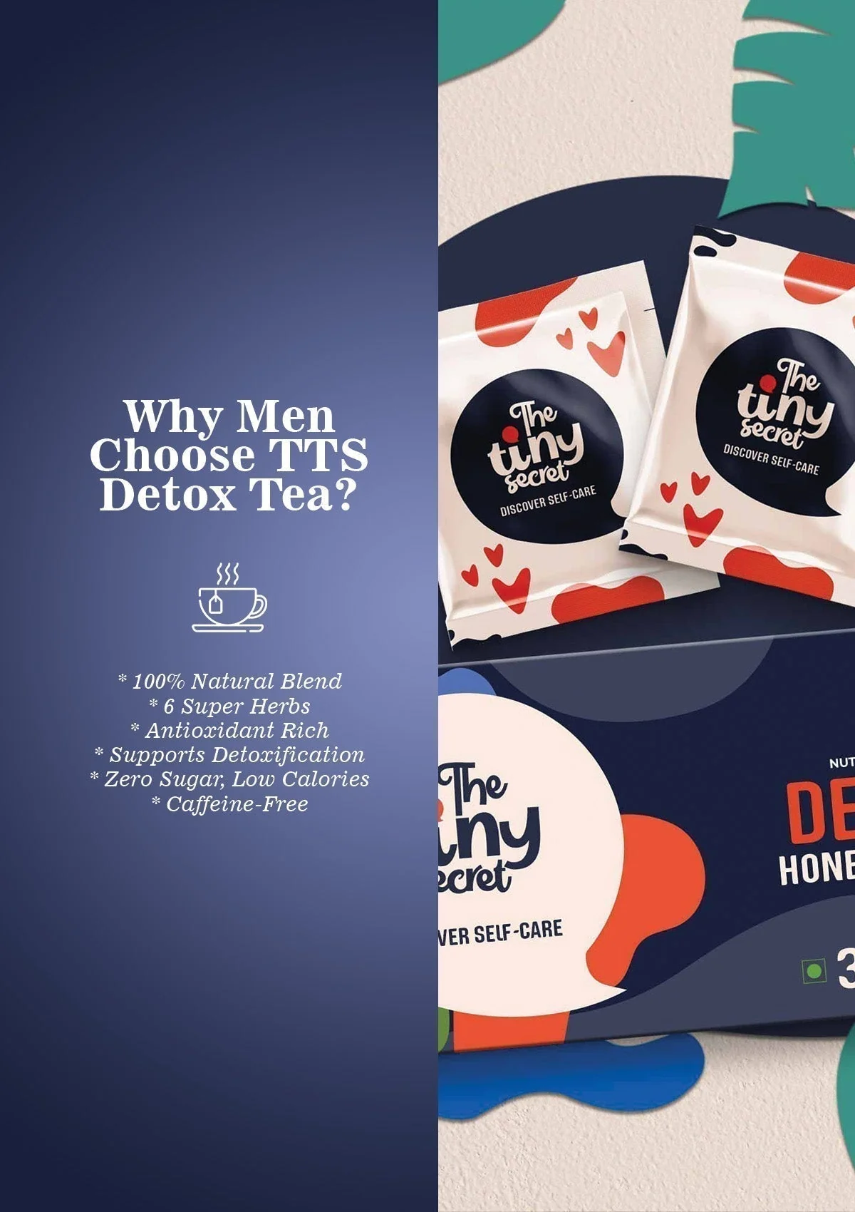 TTS Weight Management Tea | 100% Natural Detox & Metabolism Support - Image 3