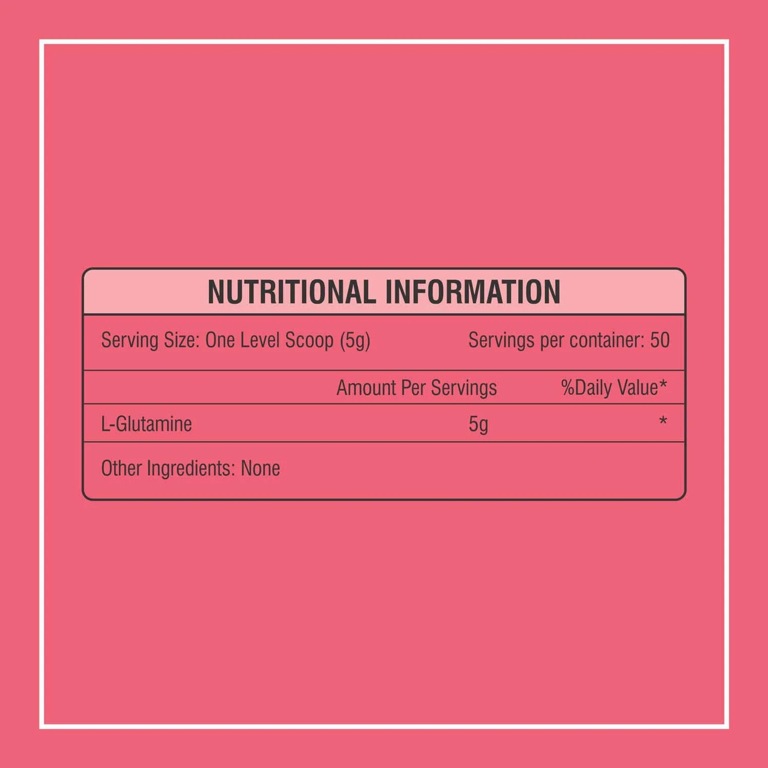 Unflavoured 100% Pure L-Glutamine - Image 4