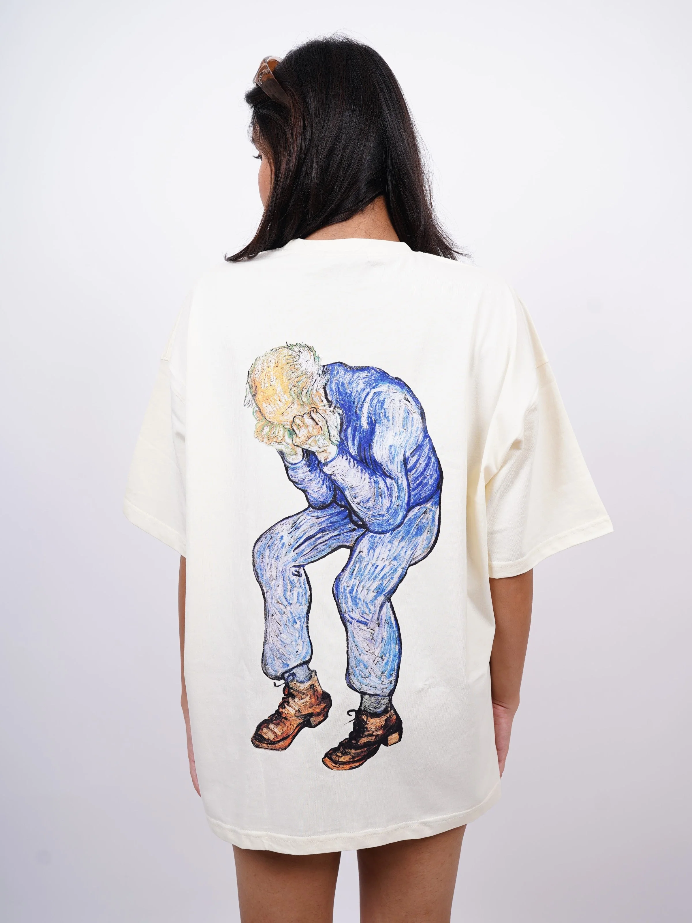 Van Gogh : At Eternity's gate Drop Sleeved Tee For Men and Women