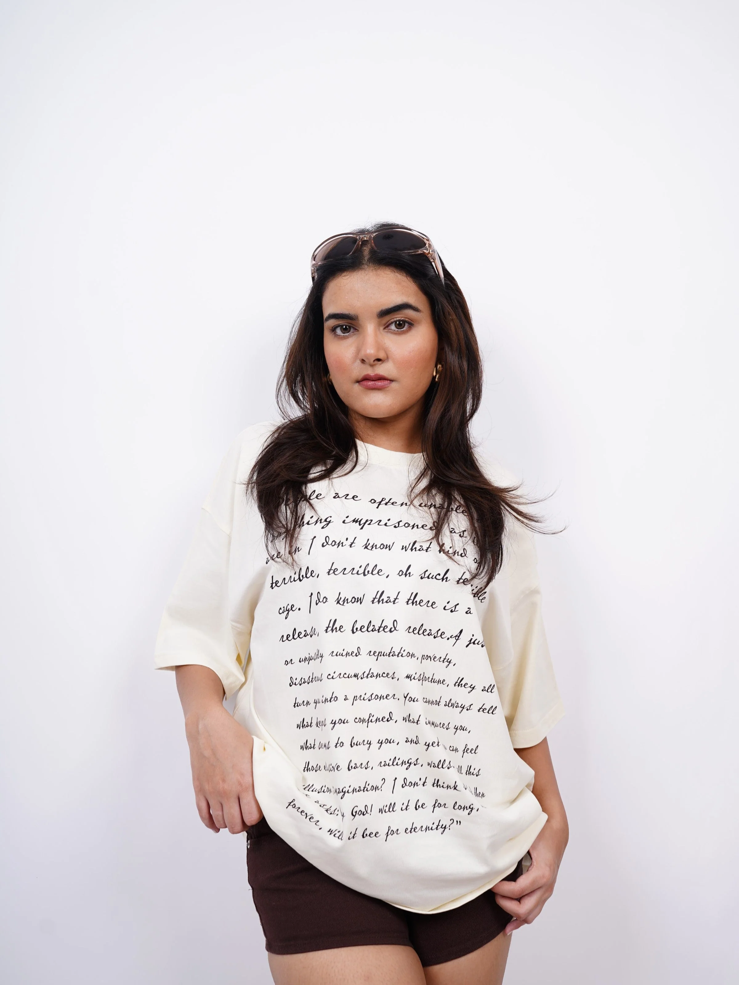 Van Gogh : At Eternity's gate Drop Sleeved Tee For Men and Women - Image 3